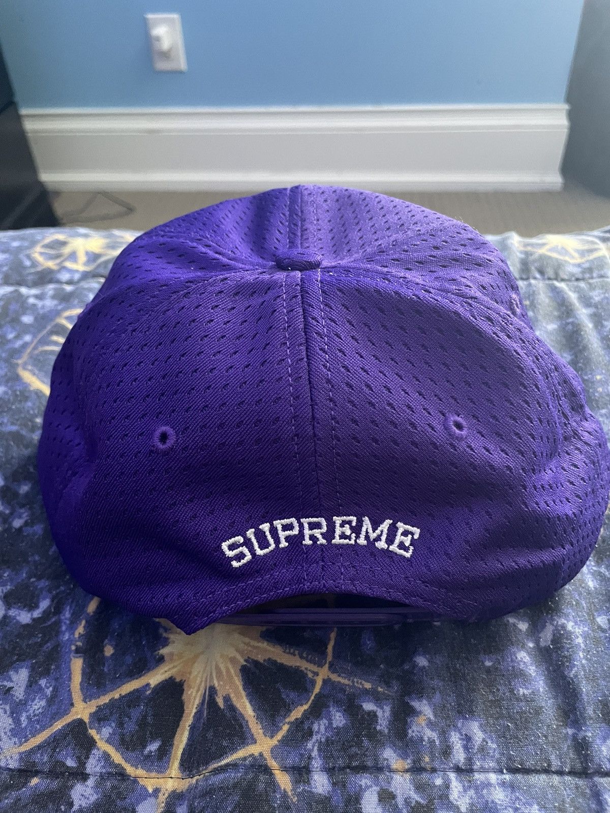Supreme × Vintage Supreme zig zag 6-panel purple Size ONE SIZE - 3 Thumbnail