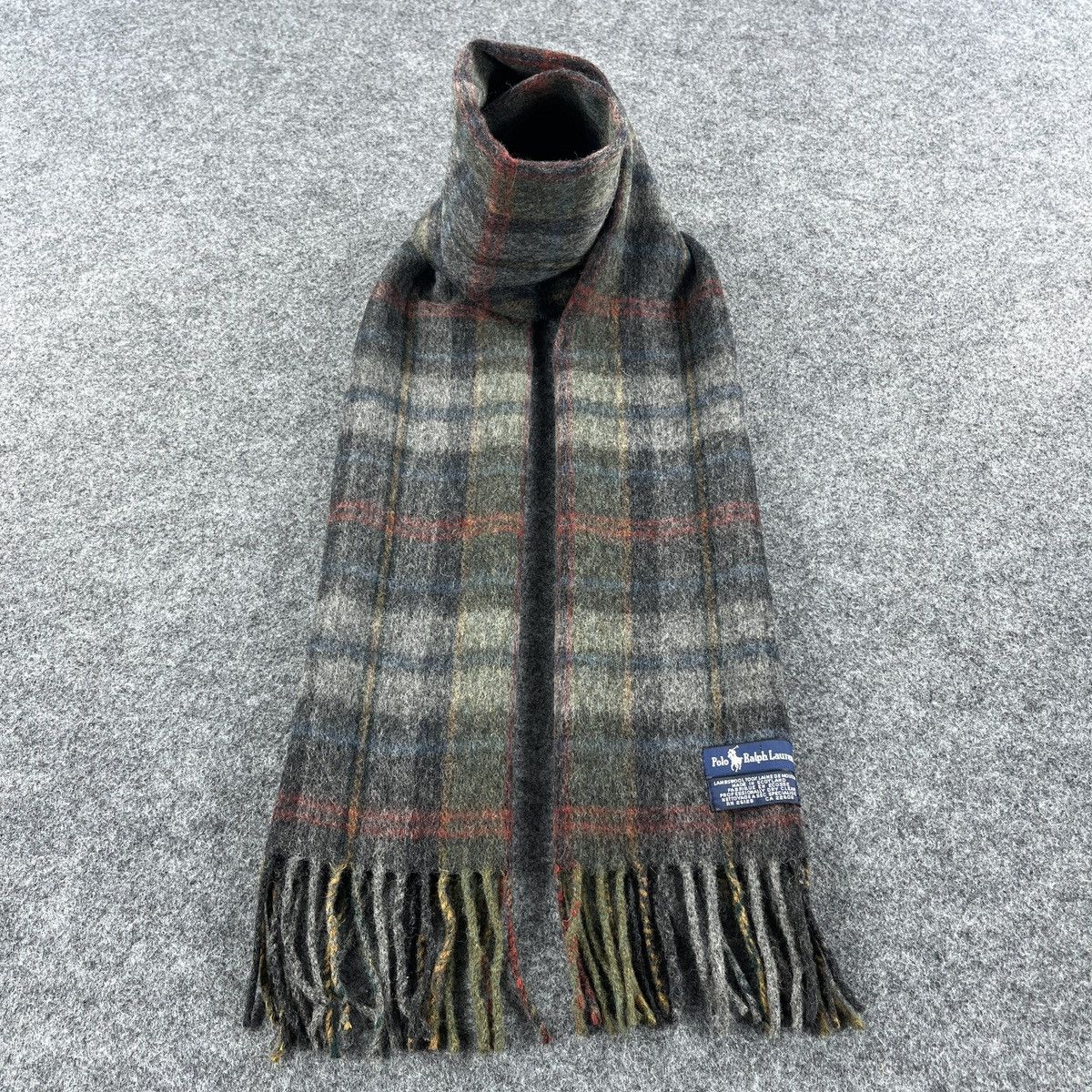 Polo Ralph Lauren × Vintage Polo Ralph Lauren Scarf / Muffler / Neckwear T1385 Size ONE SIZE - 5 Thumbnail