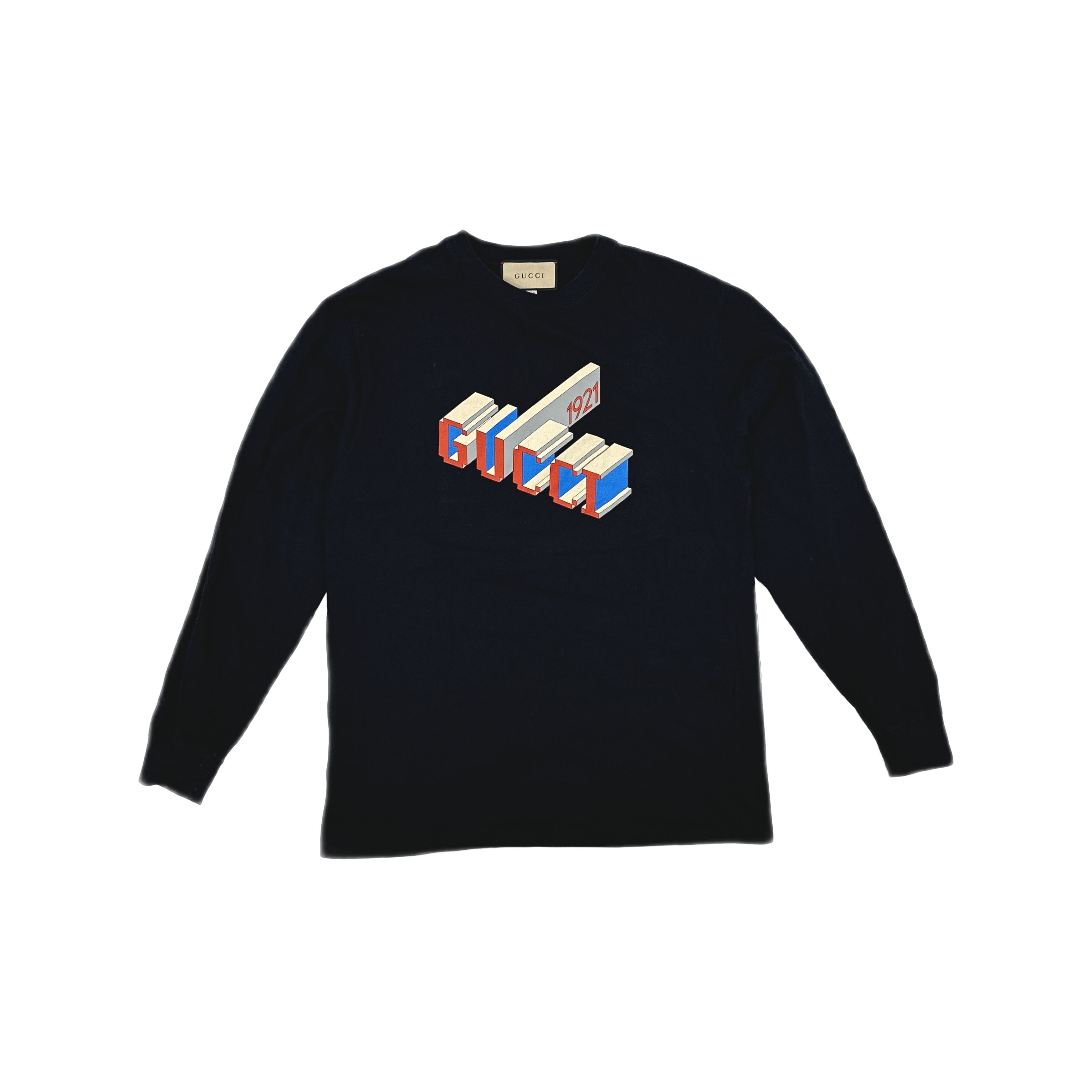Gucci Gucci 1921 Graphic Long Sleeve T-Shirt XS Size US XS / EU 42 / 0 - 1 Thumbnail