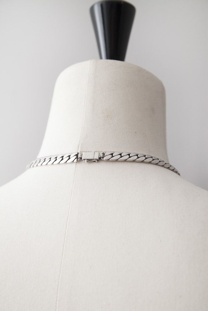 Vintage Vintage sterling silver cuban links necklace Size ONE SIZE - 4 Thumbnail