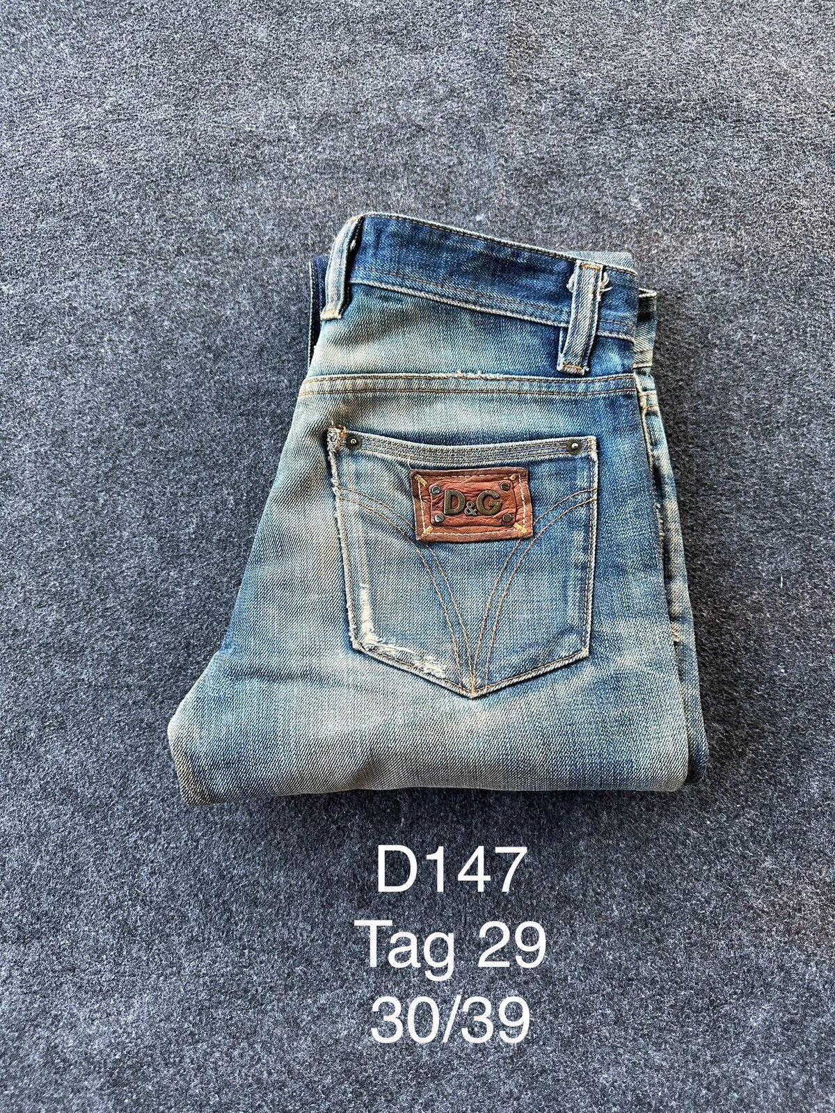 Dolce & Gabbana Vintage Dolce Gabbana Rusty Distressed Design 29x30 D147 Size US 29 - 23 Thumbnail