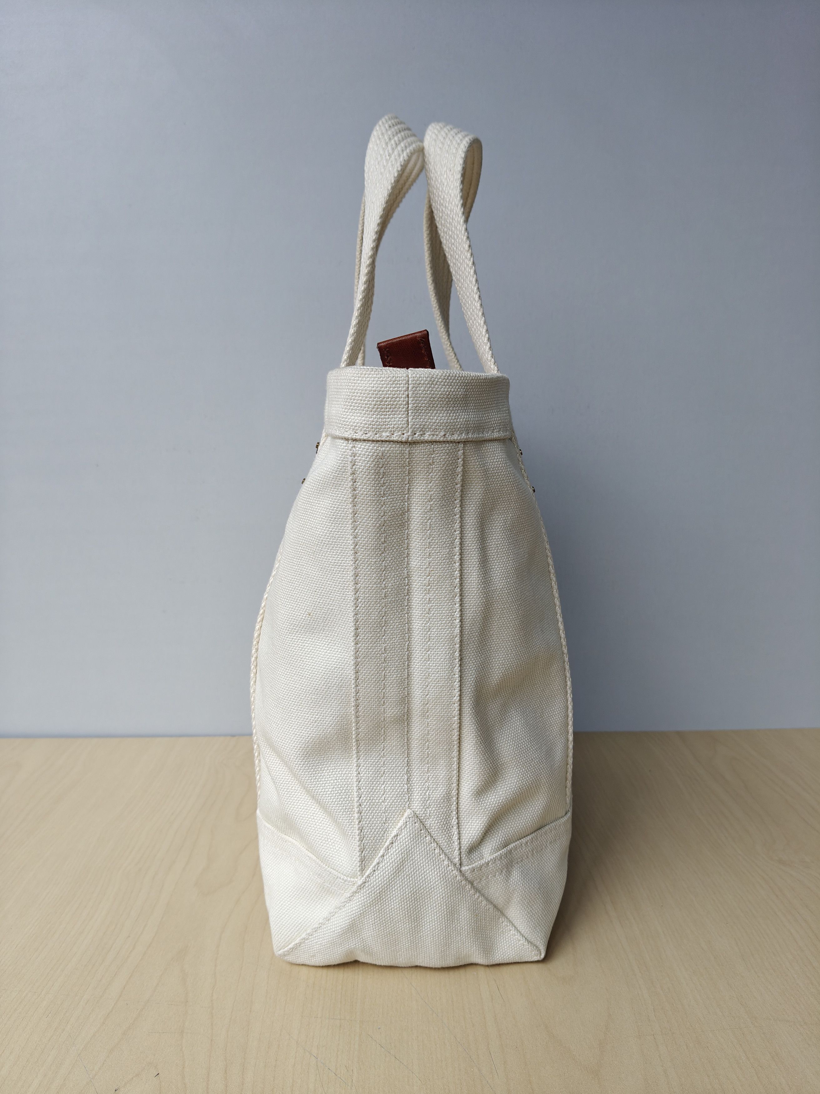Polo Ralph Lauren Polo Ralph Lauren Canvas Small Tote Free Shipping FTP/4007 Size ONE SIZE - 5 Thumbnail
