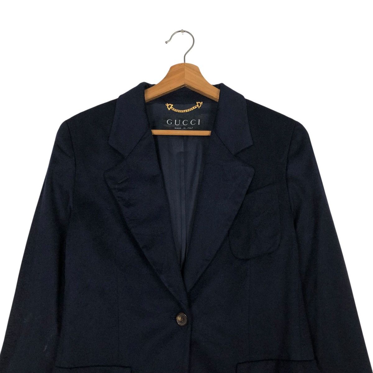 Gucci 🔥RICH BLACK COATS GUCCI MADE IN ITALY Size S / US 4 / IT 40 - 5 Thumbnail