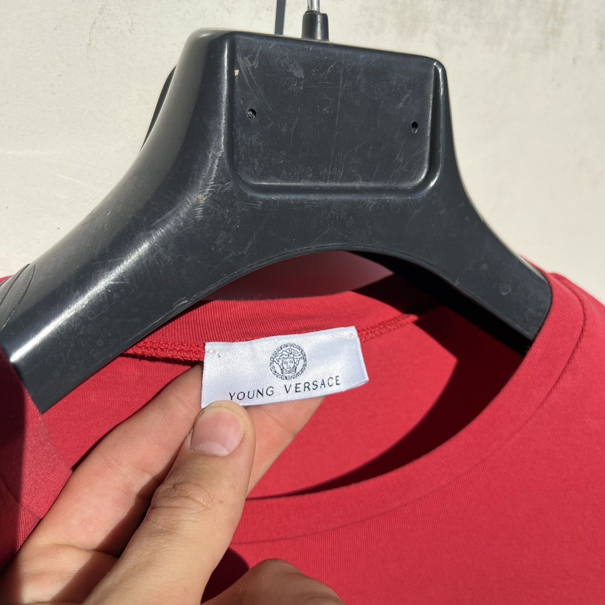 Versace Versace big logo long sleeve Size US S / EU 44-46 / 1 - 3 Thumbnail