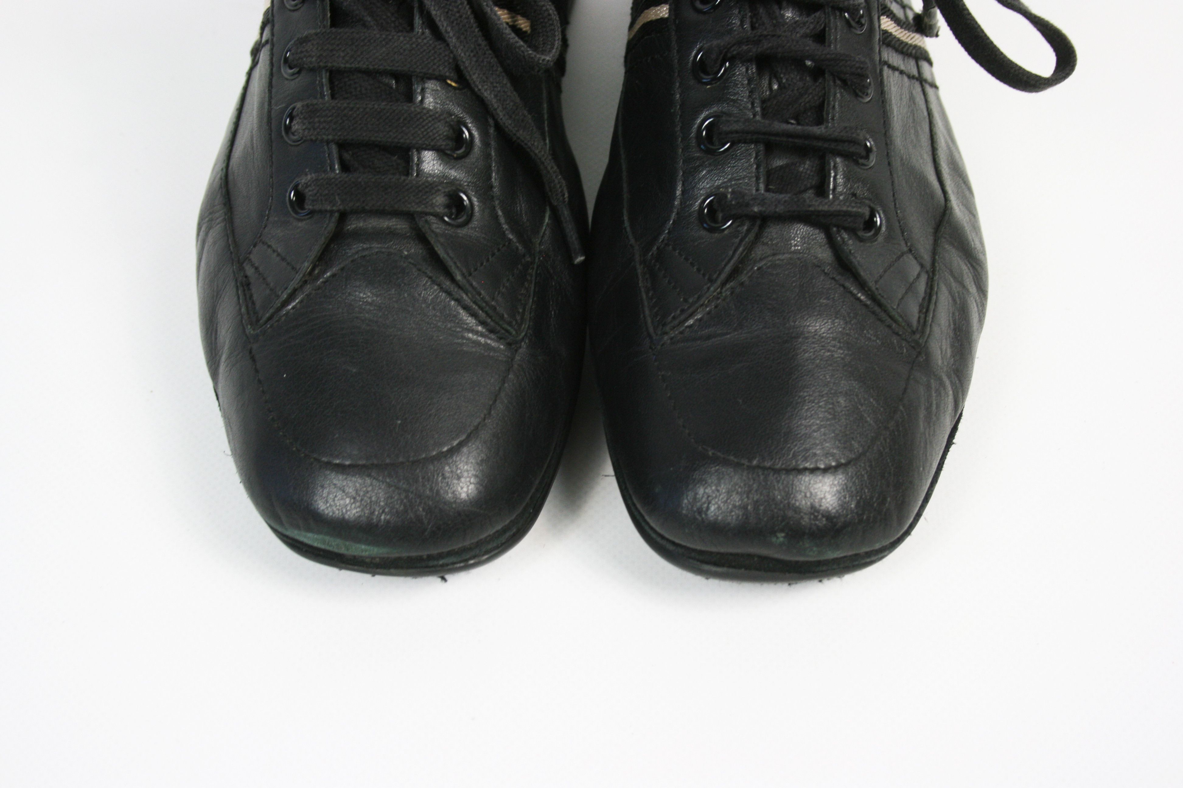 Bally Leather Low Sneakers Size US 7 / IT 37 - 4 Thumbnail