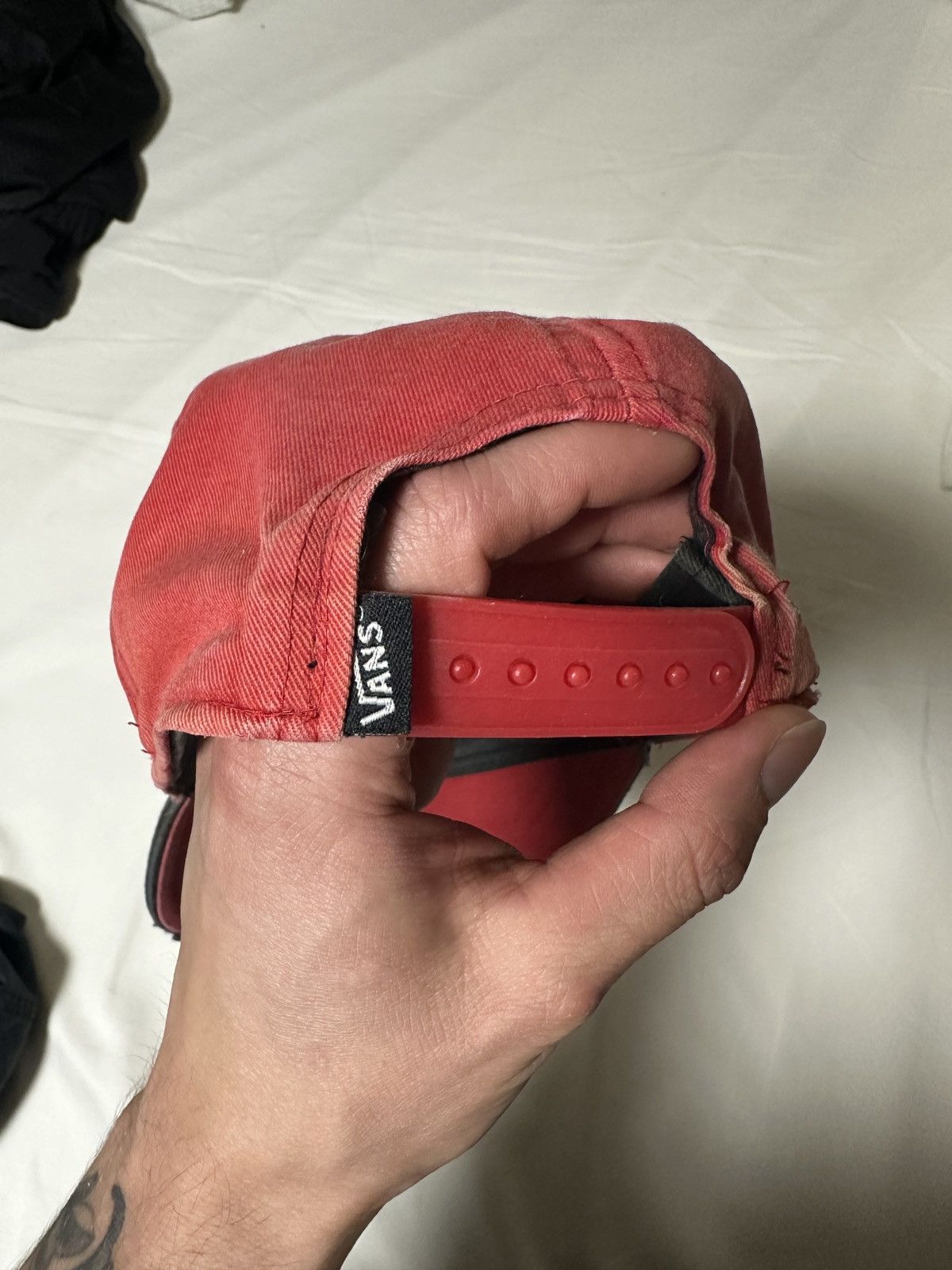 Vans Vans red cap Size ONE SIZE - 3 Thumbnail