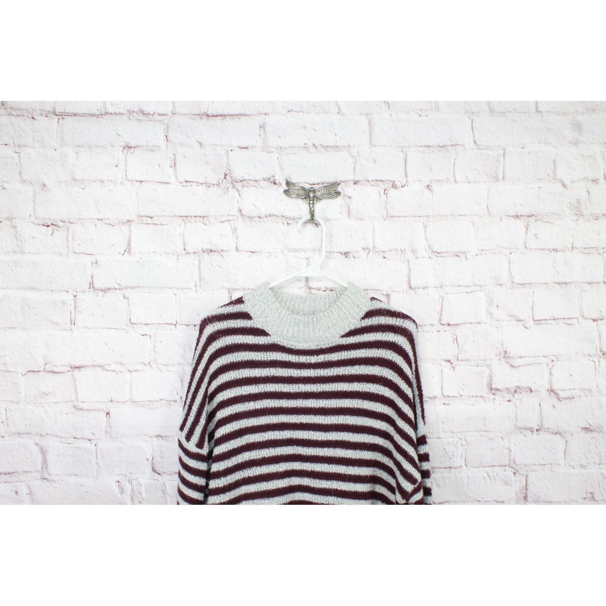 Volcom Volcom Women's Cold Daze Short Sweater Dress Striped Size M / US 6-8 / IT 42-44 - 2 Thumbnail