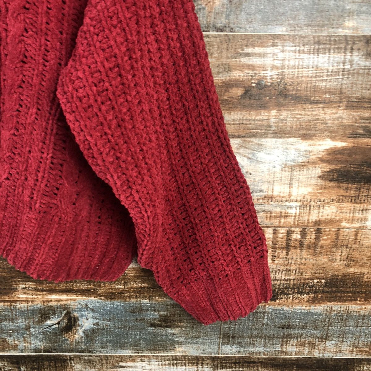 Homespun Knitwear × Japanese Brand Japanese Brand Red Knitwear #A2005 Size M / US 6-8 / IT 42-44 - 8 Thumbnail