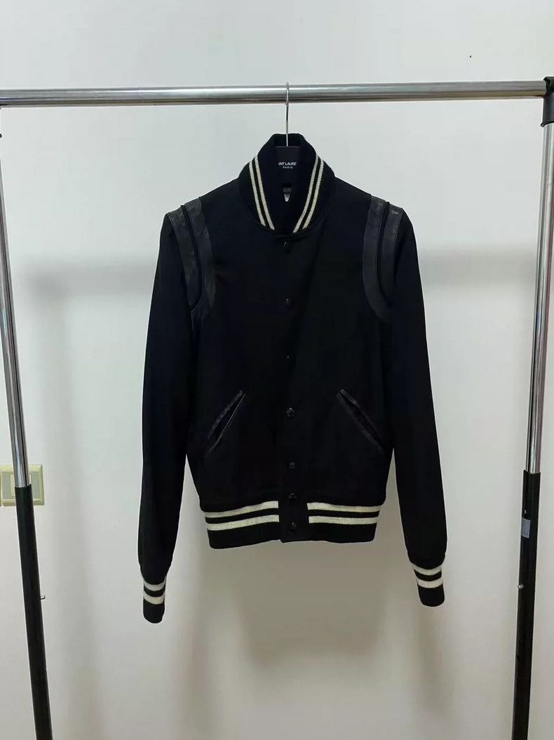 Saint Laurent Paris Saint Laurent Paris Darth Vader Teddy jacket Size XXS / US 00 / IT 34 - 1 Thumbnail