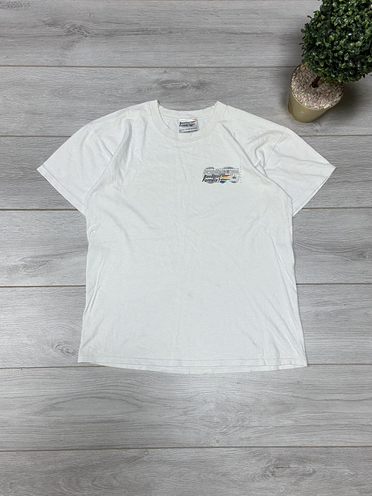 Benetton Formula 1 Benetton bolid vintage t-shirt Size US L / EU 52-54 / 3 - 2 Thumbnail