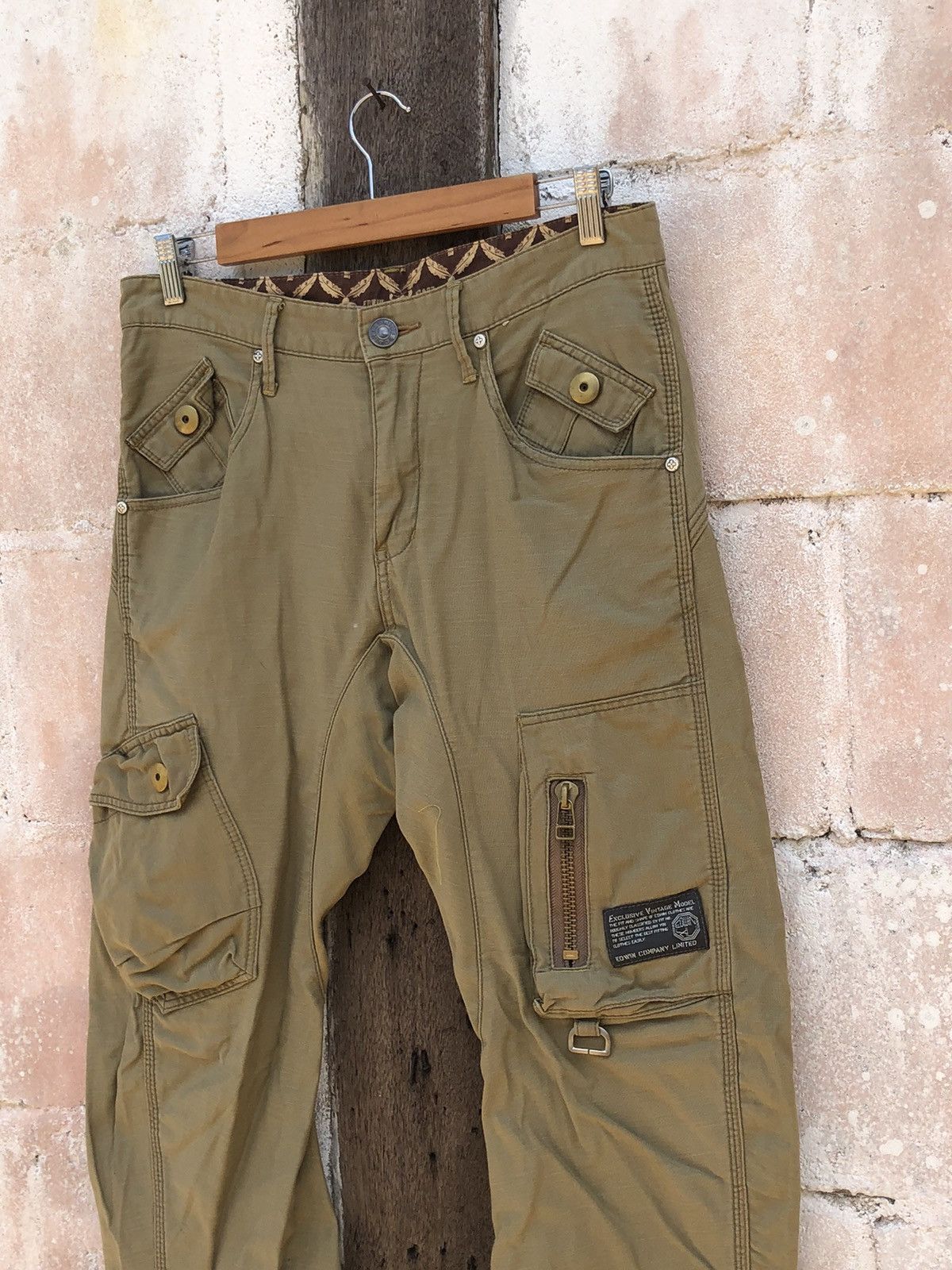 Edwin Edwin Paracute Style Curve Cargo Pants Size US 31 - 4 Thumbnail