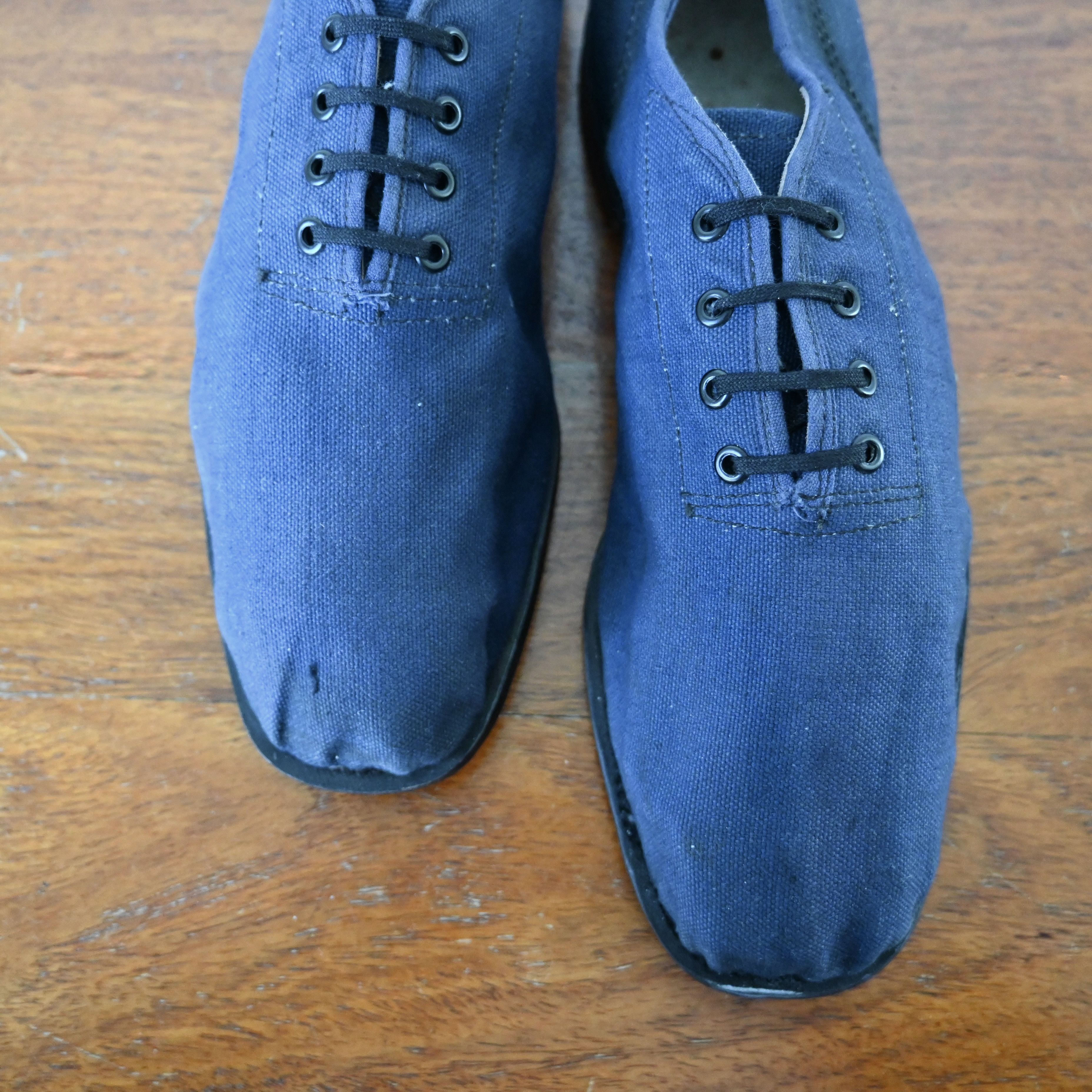 Vintage DEADSTOCK, 1920s-30s Swedish Military "gym trainer", 43 Size US 9.5 / EU 42-43 - 6 Thumbnail