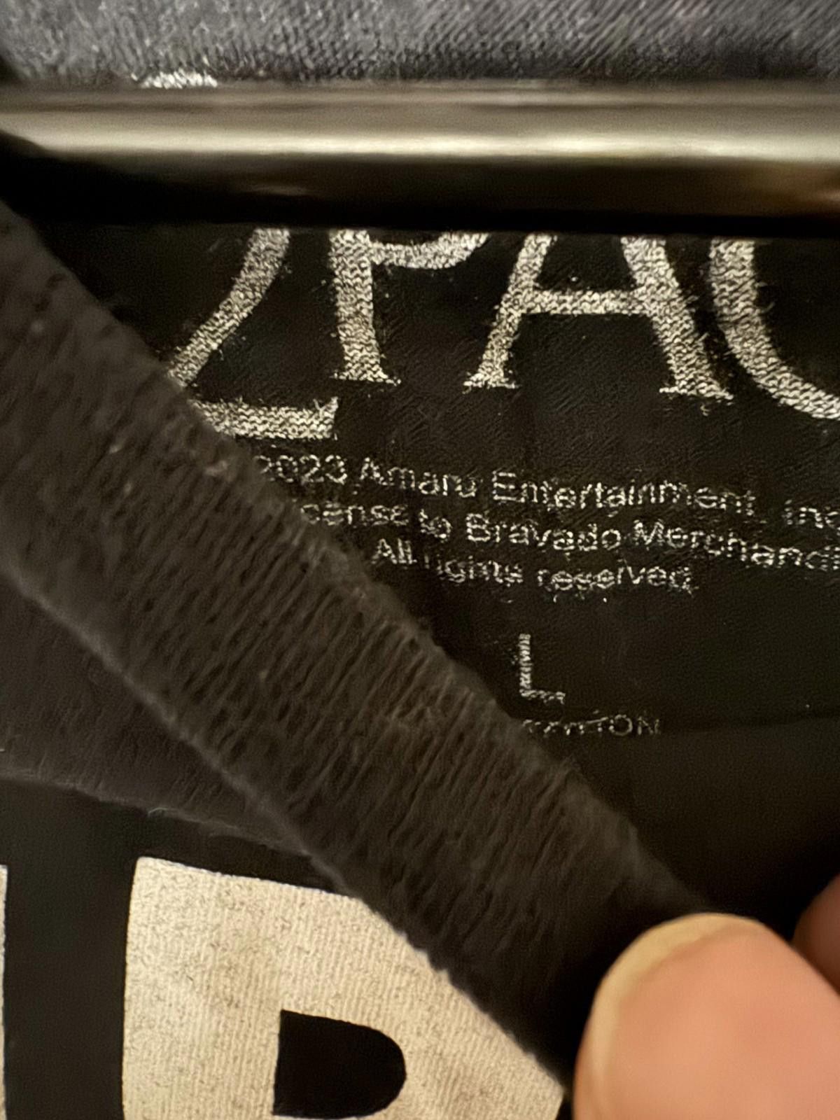 The Unbranded Brand Tupac Shakur Trust Nobody t-shirt Black Men's size L Size US L / EU 52-54 / 3 - 4 Thumbnail
