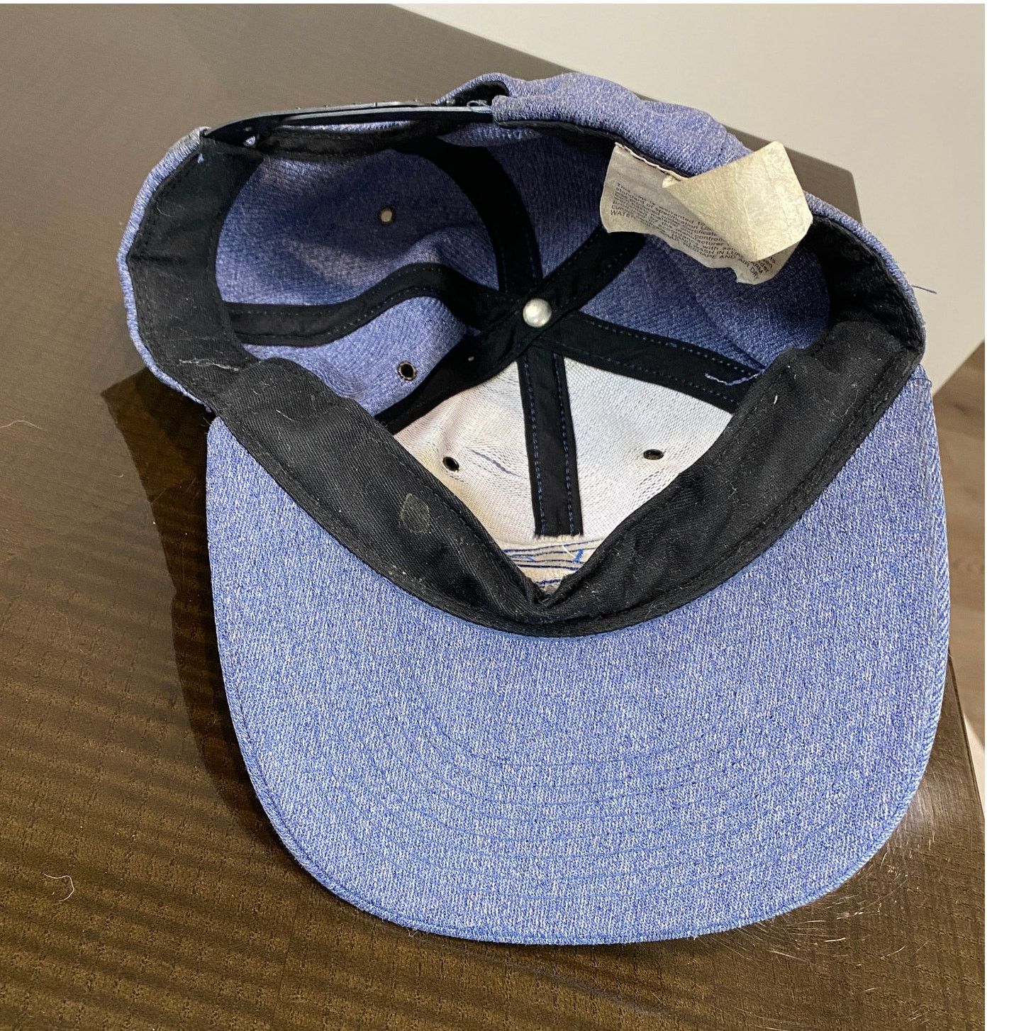 Vintage VTG USPS Made in USA Denim Snapback Adjustable Hat Medium Size ONE SIZE - 7 Thumbnail