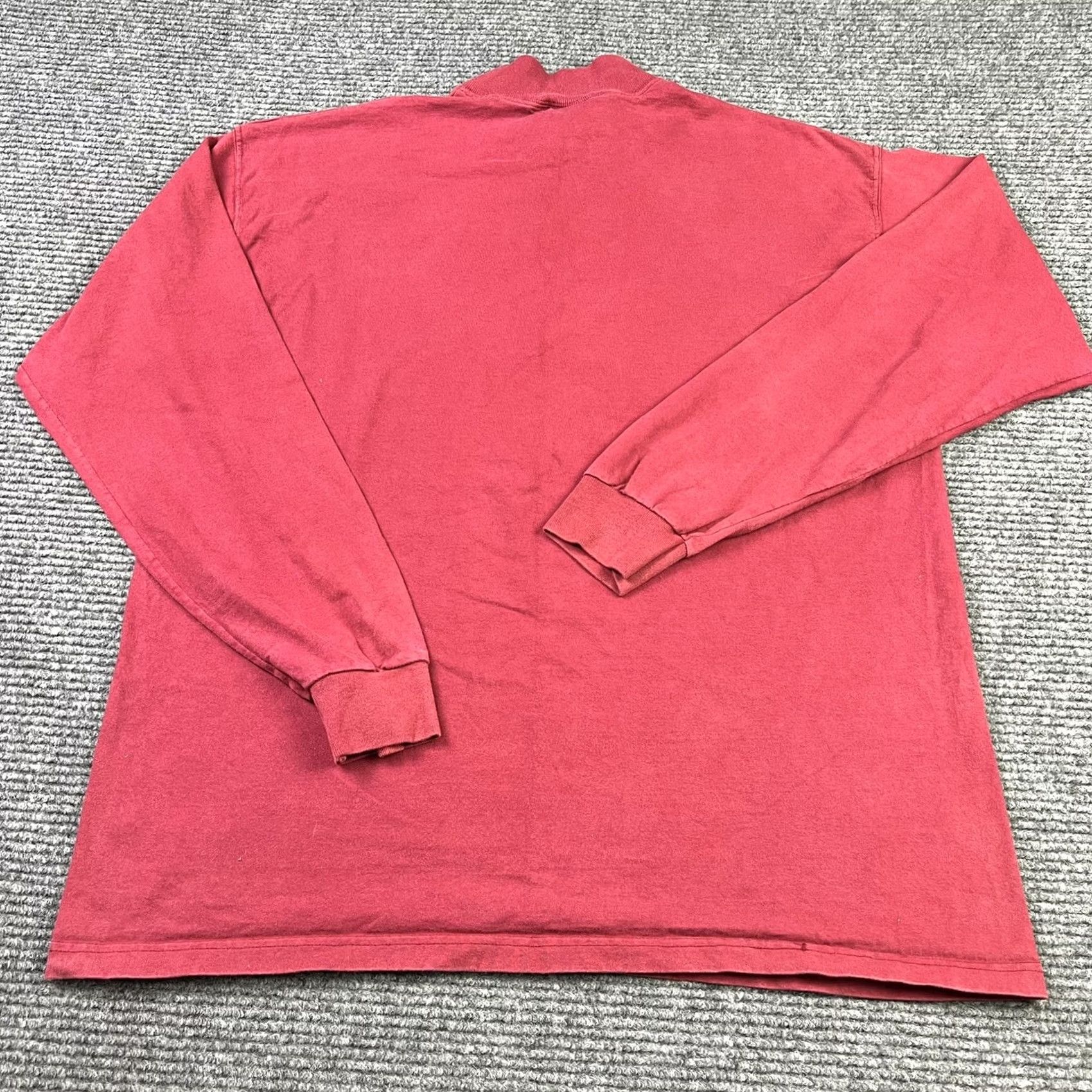 Wilson VINTAGE Wilson Pro 5000 Logo Long Sleeve Red T-Shirt Mens 2XL 100% Cotton Size US XXL / EU 58 / 5 - 3 Thumbnail