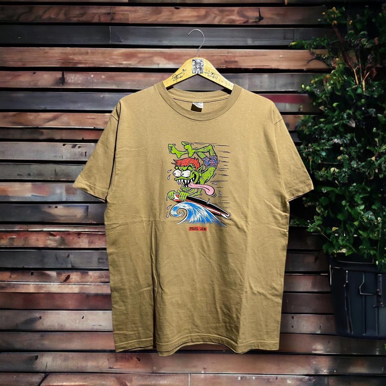 Vintage 90s Pearl Jam Out of Control Gremmie Surfing 1995