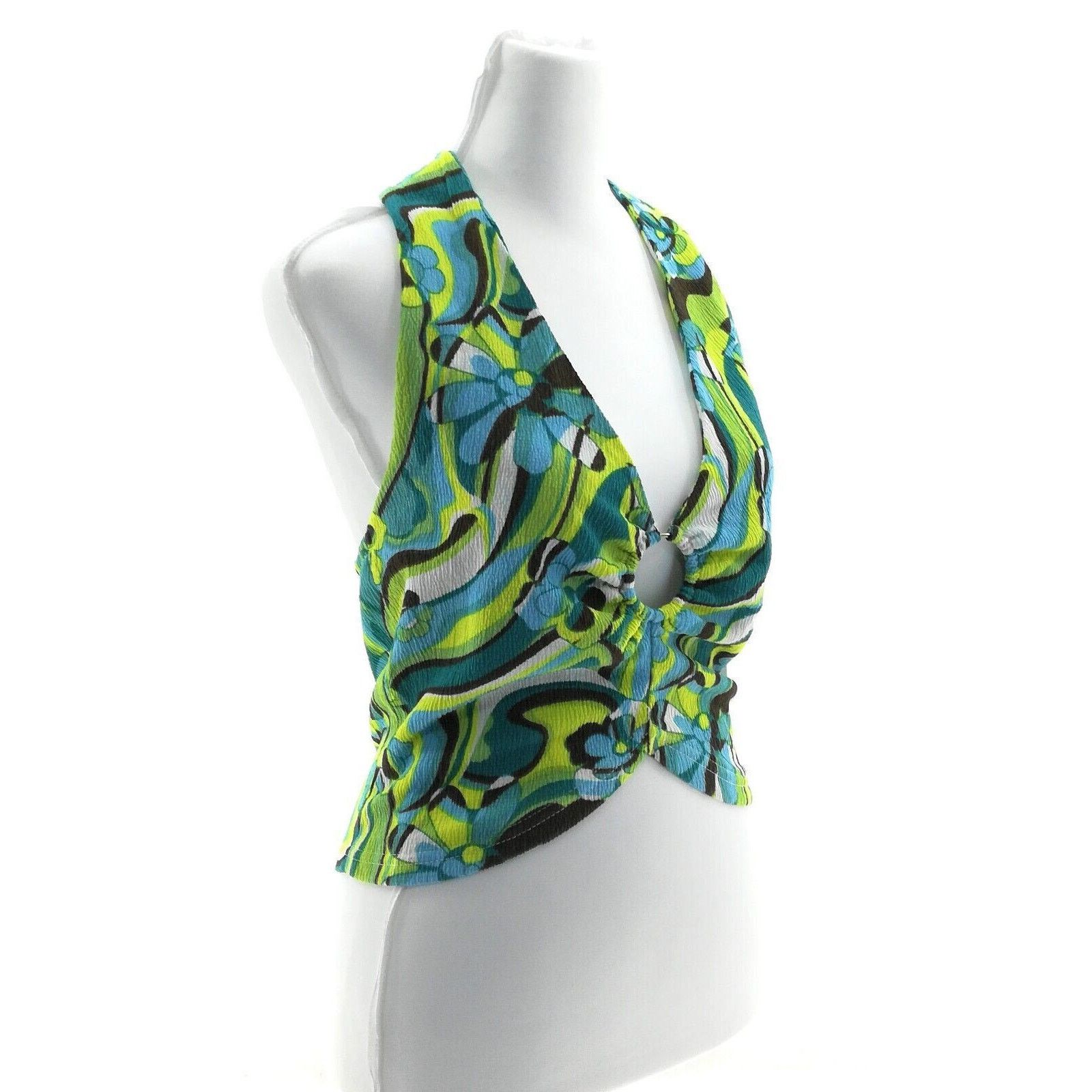 Other RoomMates MultiColor Sleeveless Halter Top - Size Medium Size M / US 6-8 / IT 42-44 - 1 Thumbnail