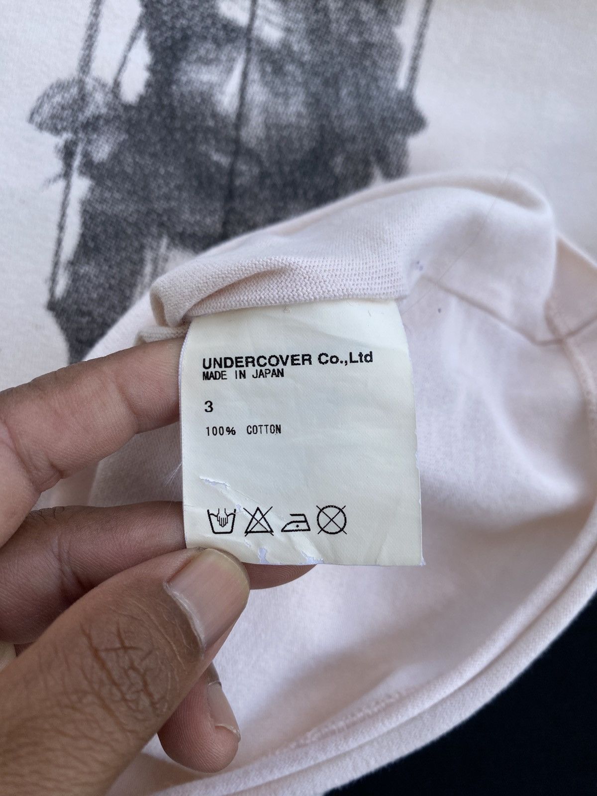 Undercover Undercover SS06 Reverse Seam Guitar Puppet Tee Bob Dylan Size US L / EU 52-54 / 3 - 13 Thumbnail