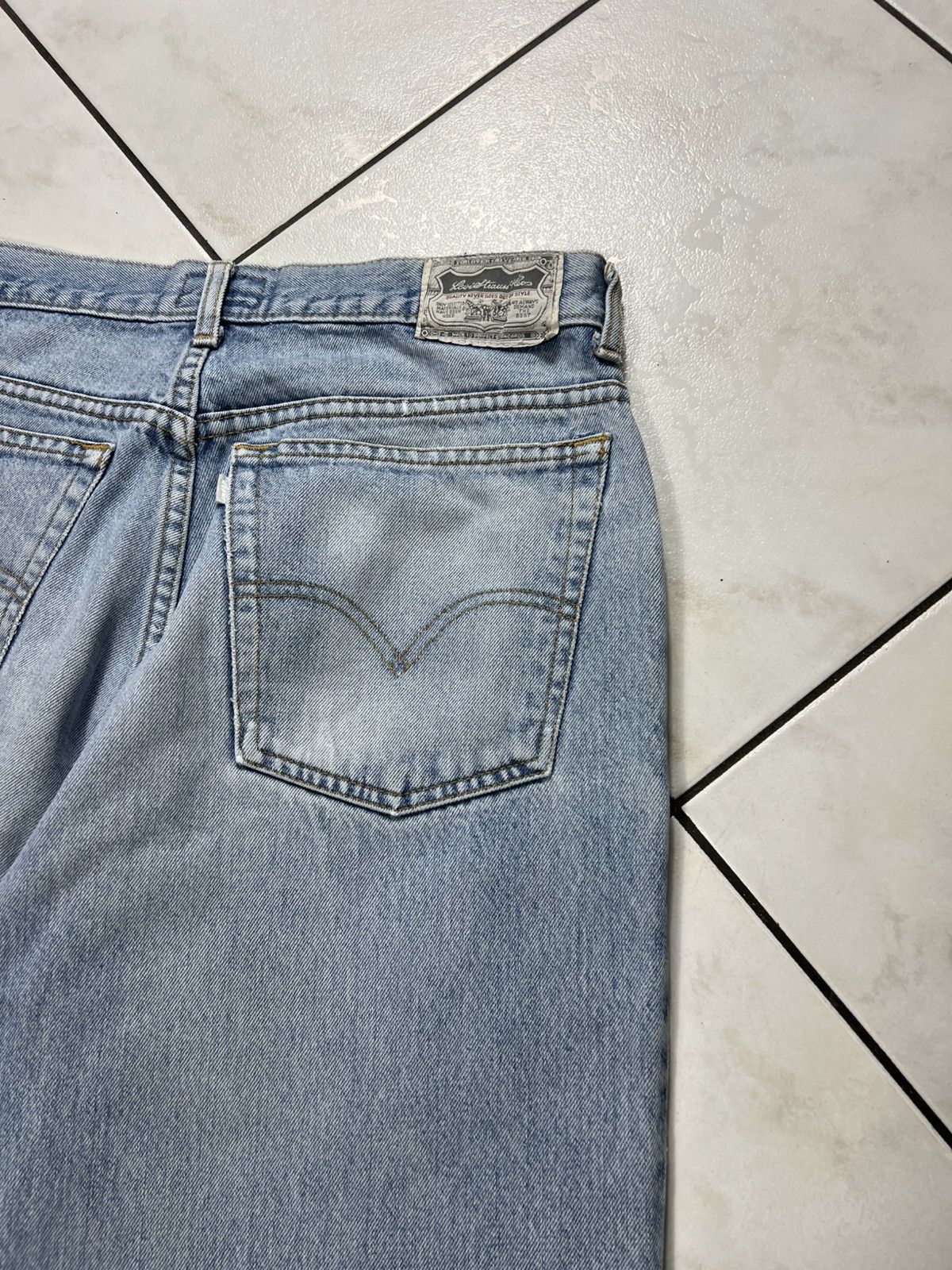 Levi's Vintage 90s Levi’s washed casual jeans y2k silver tab pants Size US 32 / EU 48 - 12 Thumbnail