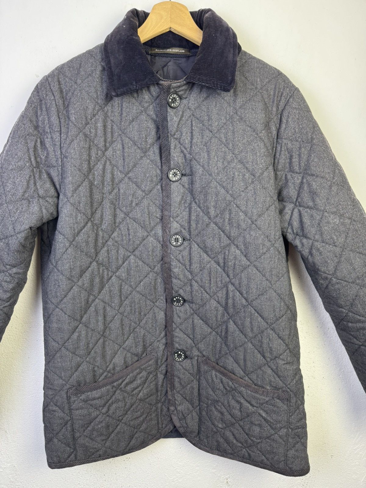 Mackintosh Mackintosh Quilted Down Jacket Size US L / EU 52-54 / 3 - 2 Thumbnail