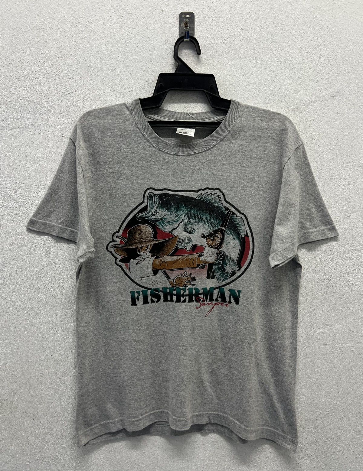 Anime × Japanese Brand × Vintage VINTAGE FISHERMAN SANPEI SHIRT Size US M / EU 48-50 / 2 - 1 Thumbnail
