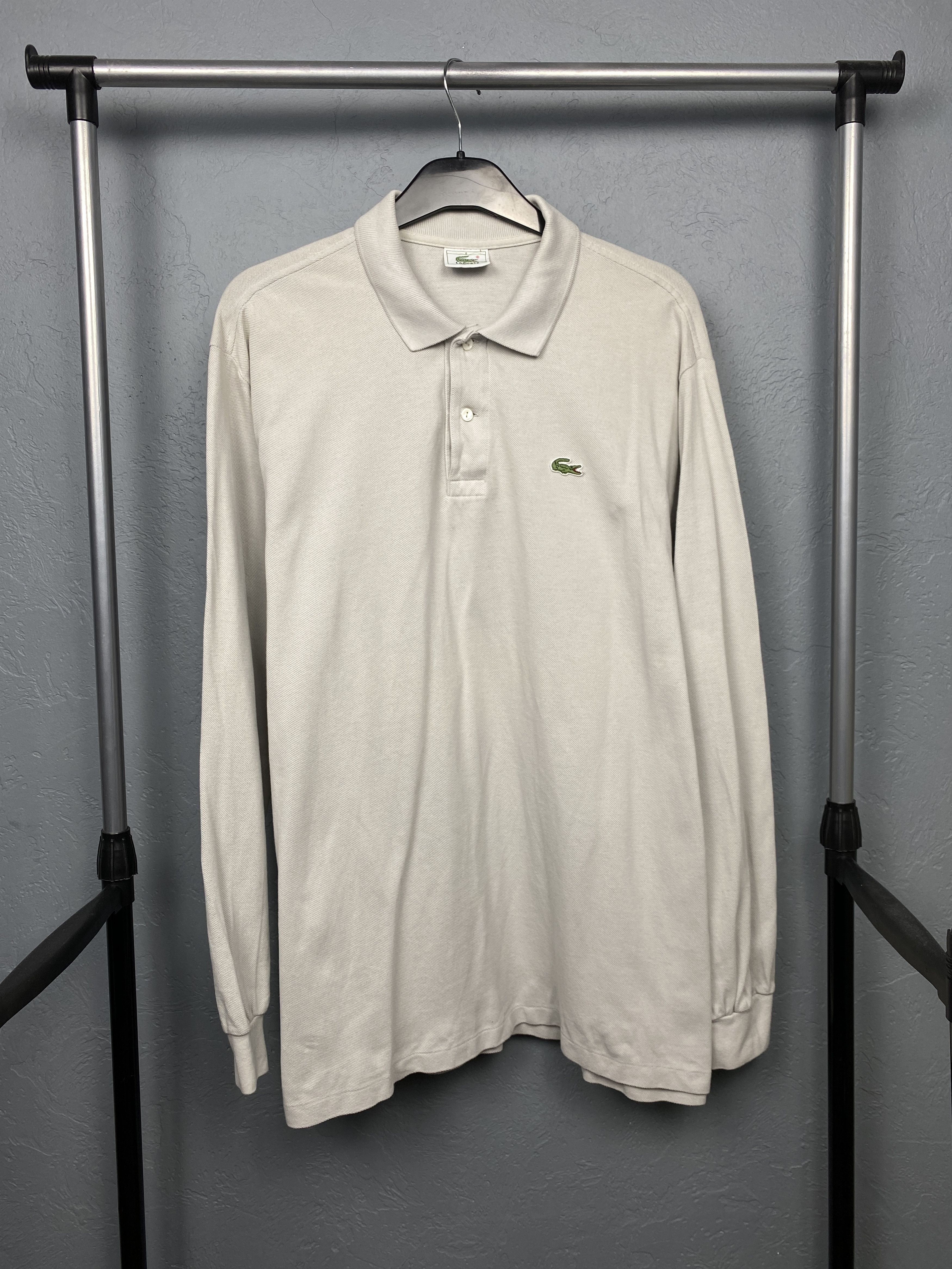 Lacoste Lacoste Vintage Mens Long Sleeve Polo Shirt Size 6 XL Size US XL / EU 56 / 4 - 1 Thumbnail