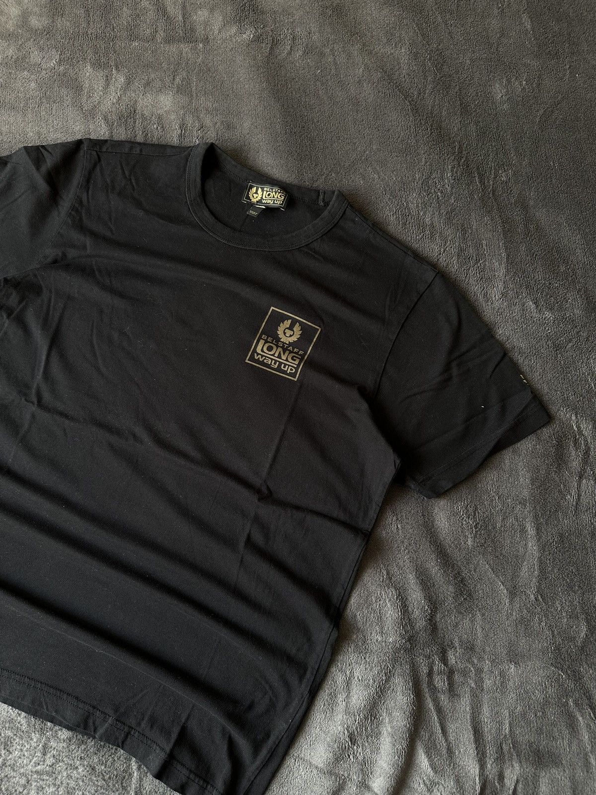 Belstaff × Vintage Vintage Belstaff T Shirt Tee Logo Black Size US M / EU 48-50 / 2 - 3 Thumbnail