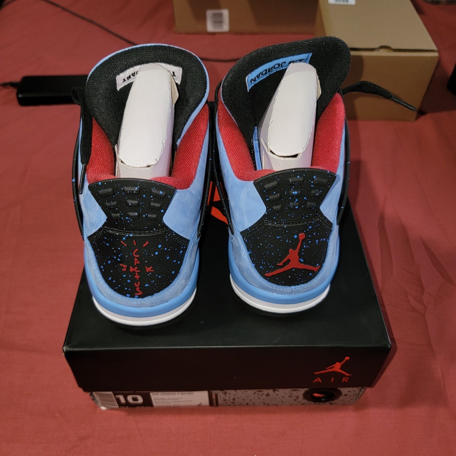 Jordan Brand Nike Air Jordan 4 Retro Travis Scott Size US 10 / EU 43 - 4 Thumbnail
