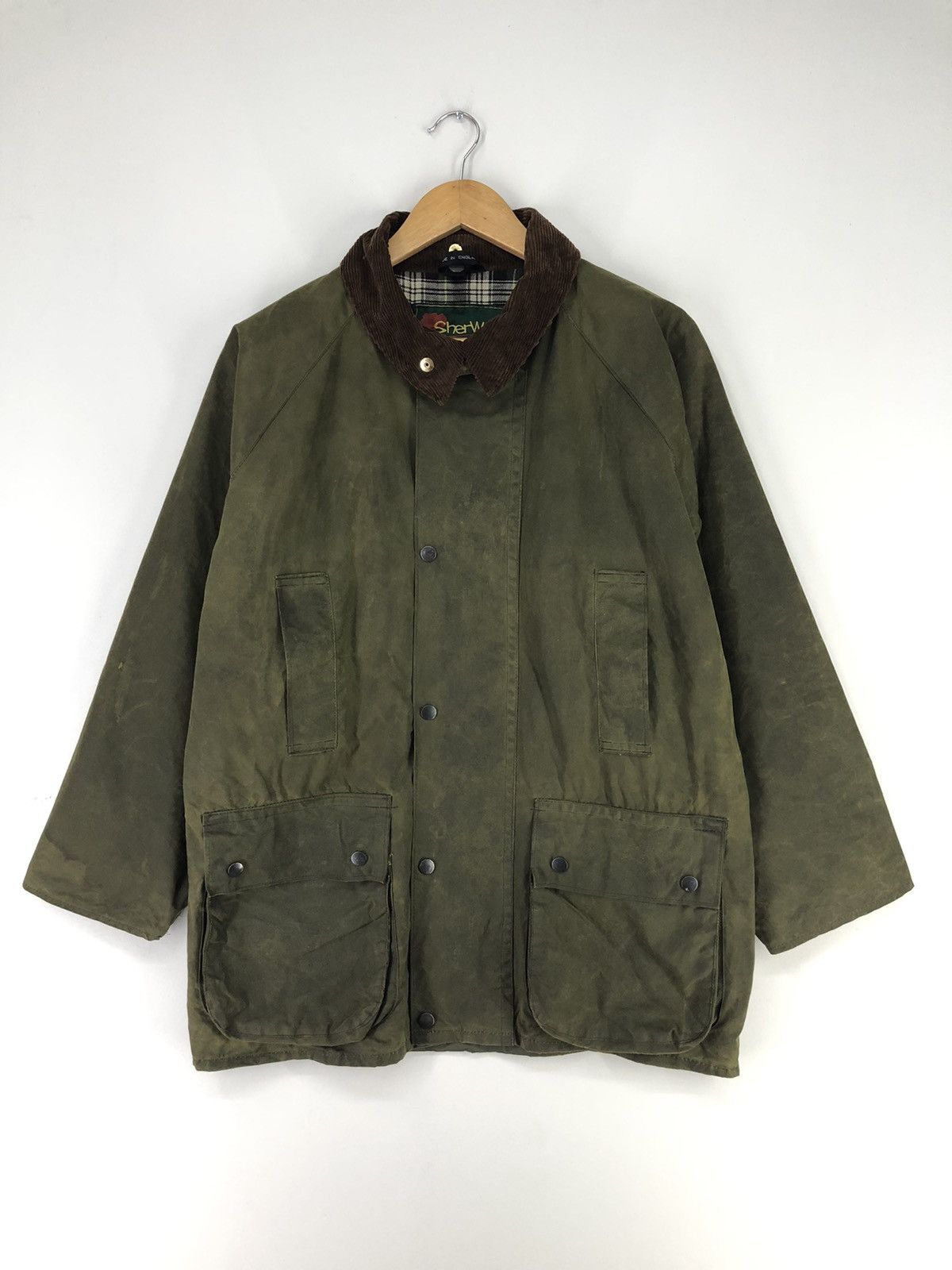 Vintage Sherwood Forest Waxed Field Jacket