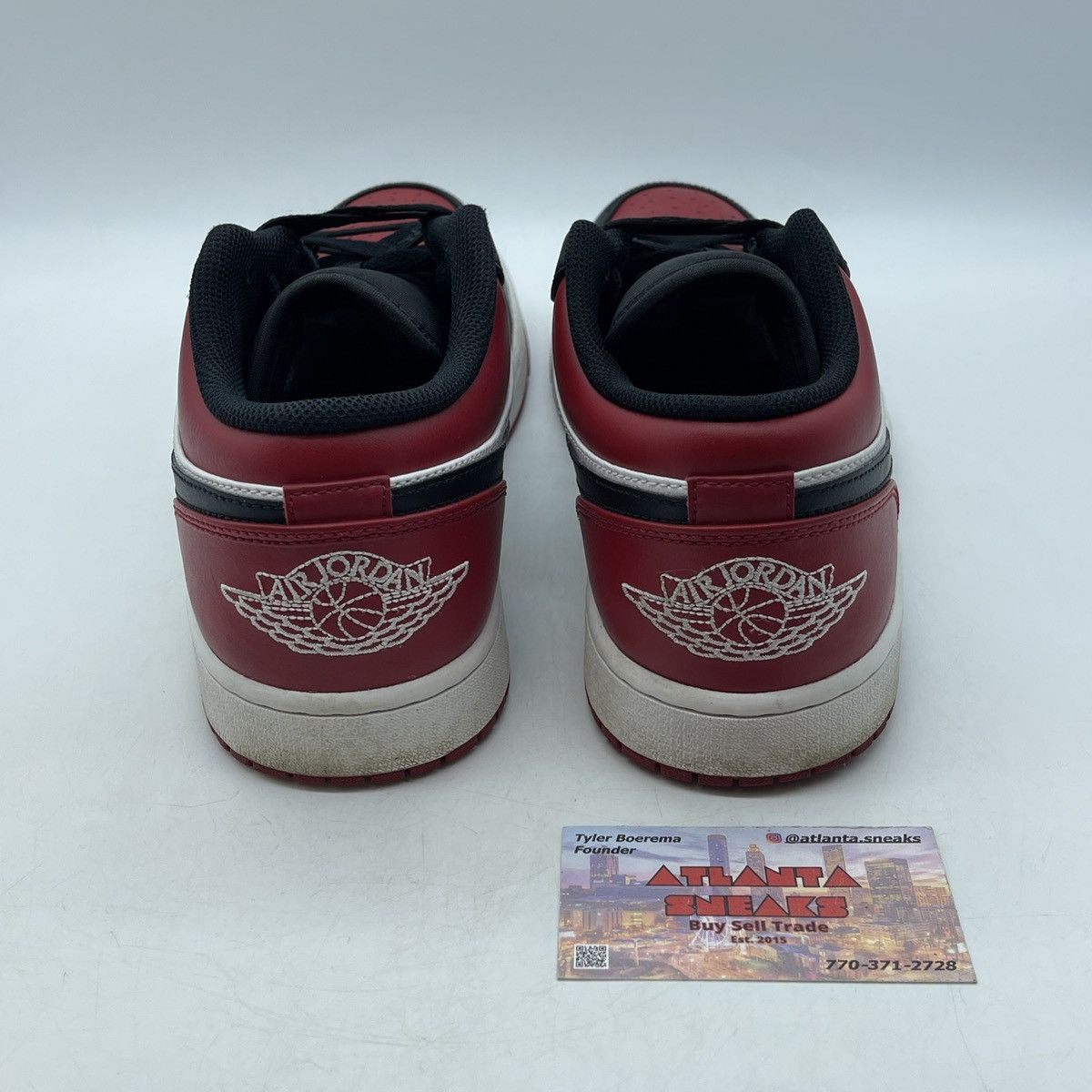 Jordan Brand Air Jordan 1 low bred toe Size US 10.5 / EU 43-44 - 3 Thumbnail