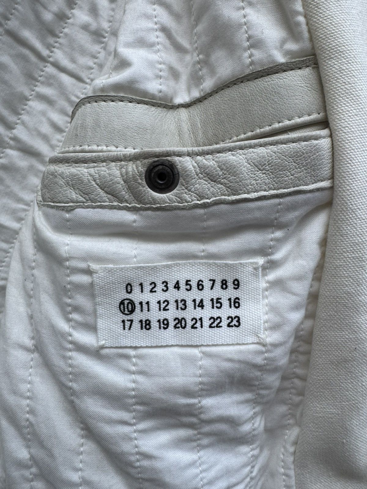 Maison Margiela Maison Martin Margiela SS05 Distressed Leather Biker Jacket Size US M / EU 48-50 / 2 - 15 Thumbnail