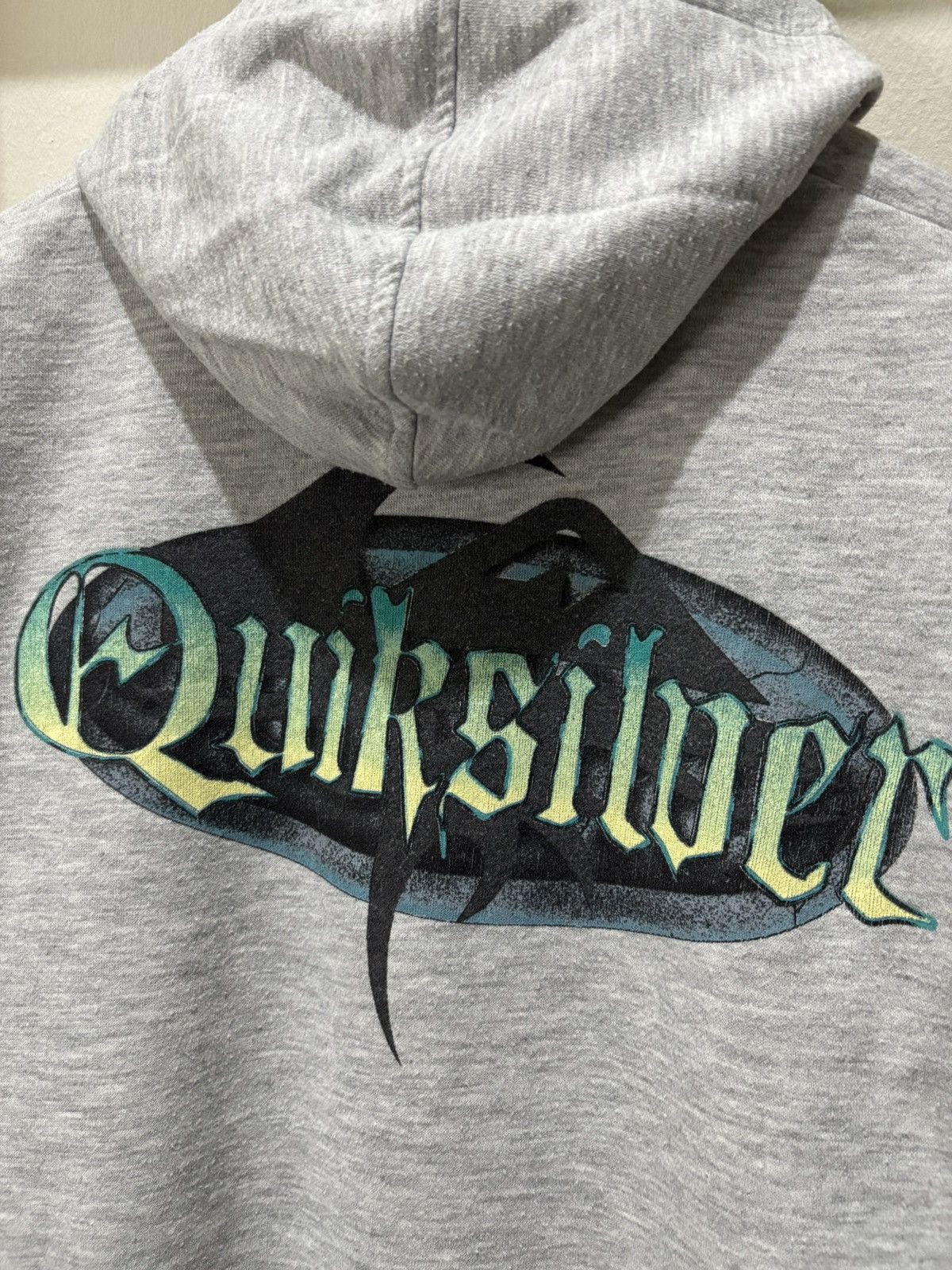 Quiksilver Vintage Quiksilver Pullover Hoodie Size US M / EU 48-50 / 2 - 2 Thumbnail