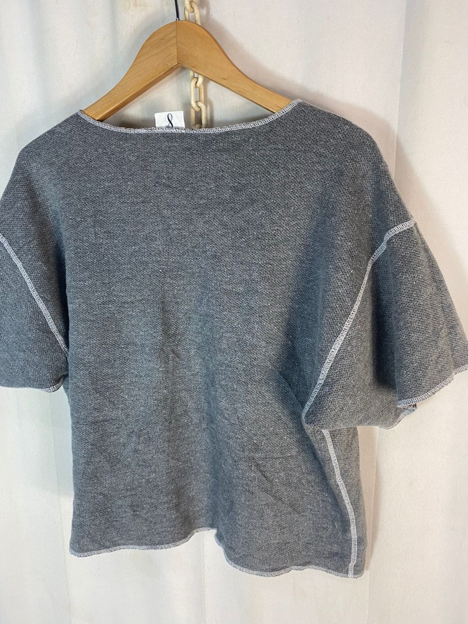 Japanese Brand Huitieme sport studio croptop top tshirt Size L / US 10 / IT 46 - 8 Thumbnail