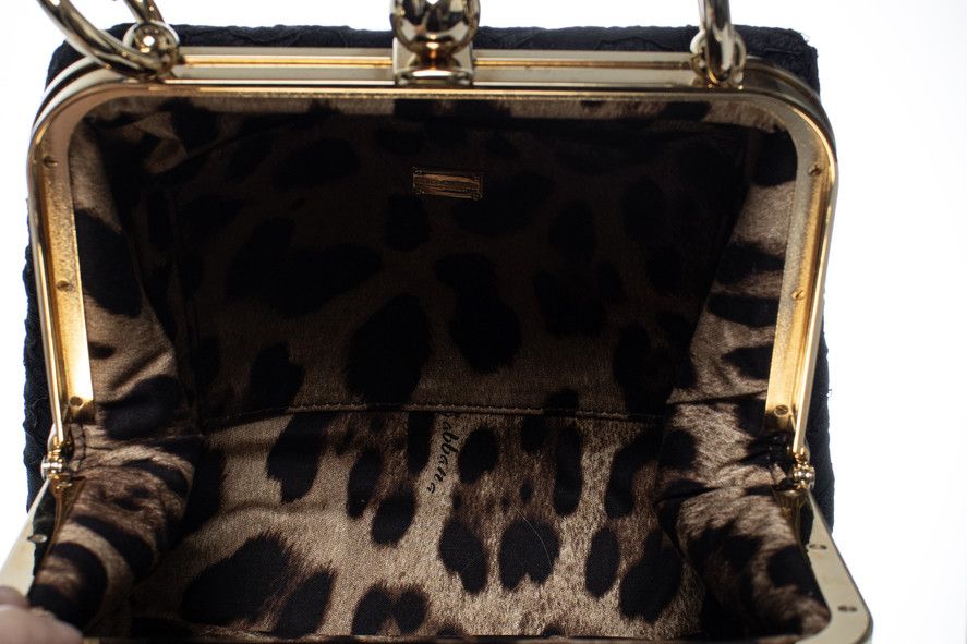 Dolce & Gabbana Dolce & Gabbana, Agate lace shoulder bag Size ONE SIZE - 8 Thumbnail