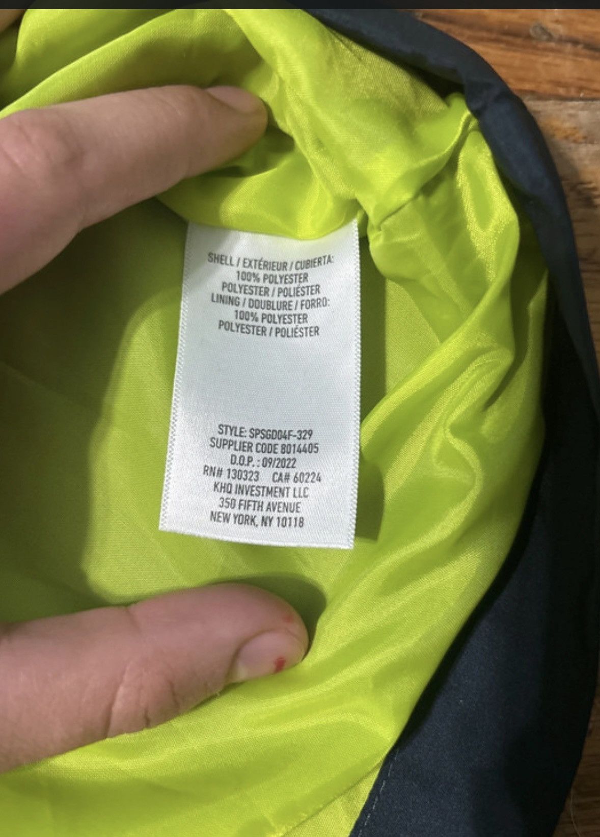 Spyder Boys spyder windbreaker jacket Size US XL / EU 56 / 4 - 3 Thumbnail