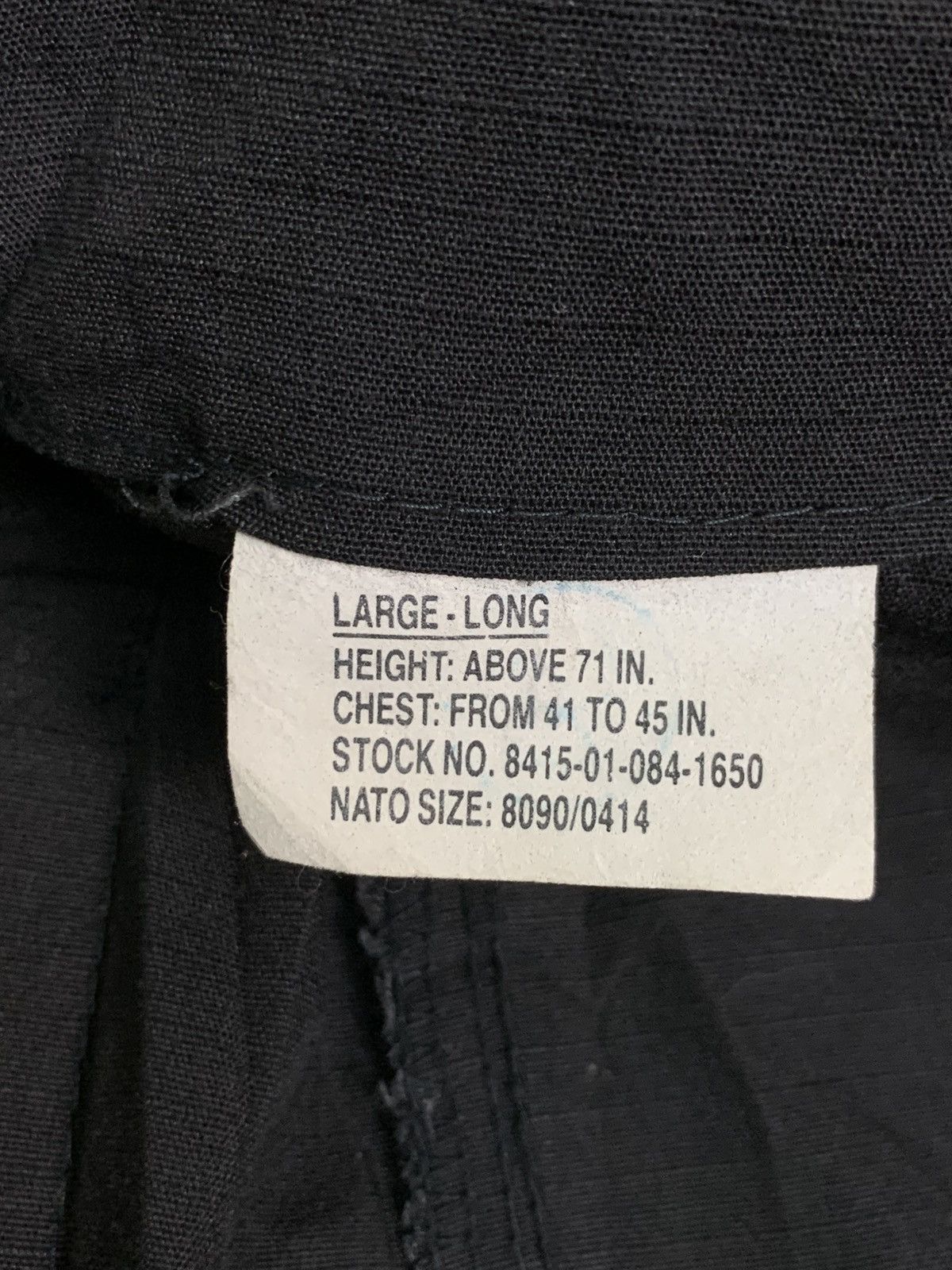 Other Rare Design Vintage US ARMY BLACK357 BDU Field Jackets Size US L / EU 52-54 / 3 - 4 Thumbnail