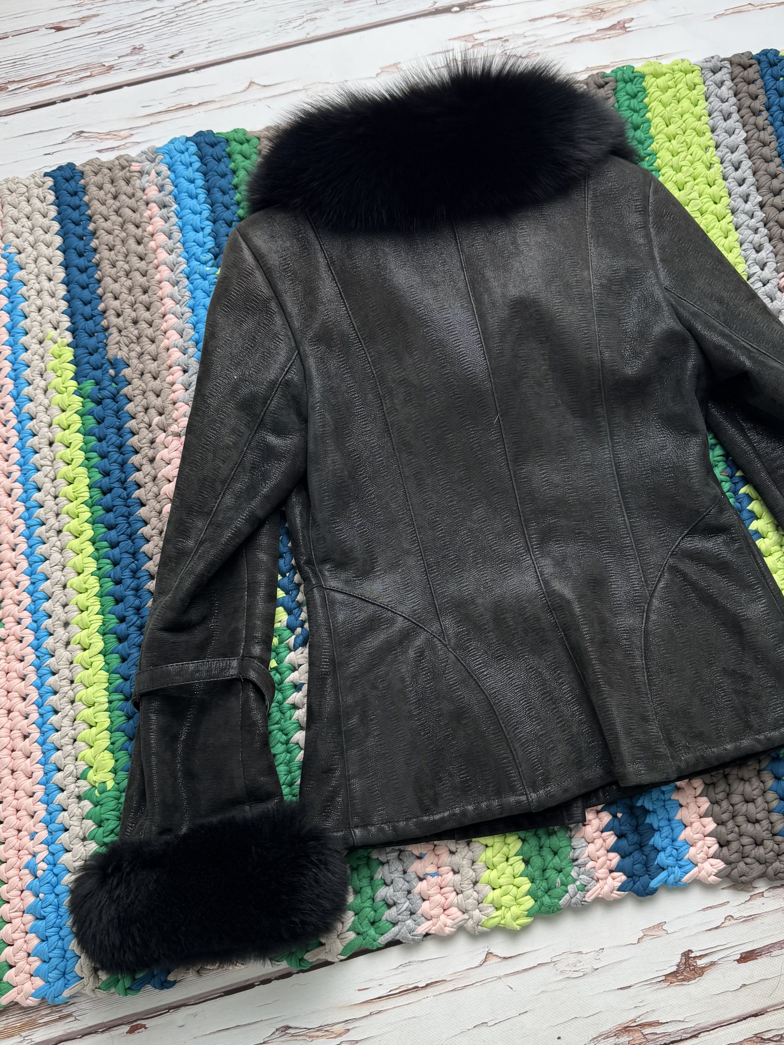 Vintage Vintage Real Sheepskin Cropped Jacket (D15)(D10) Size S / US 4 / IT 40 - 11 Thumbnail