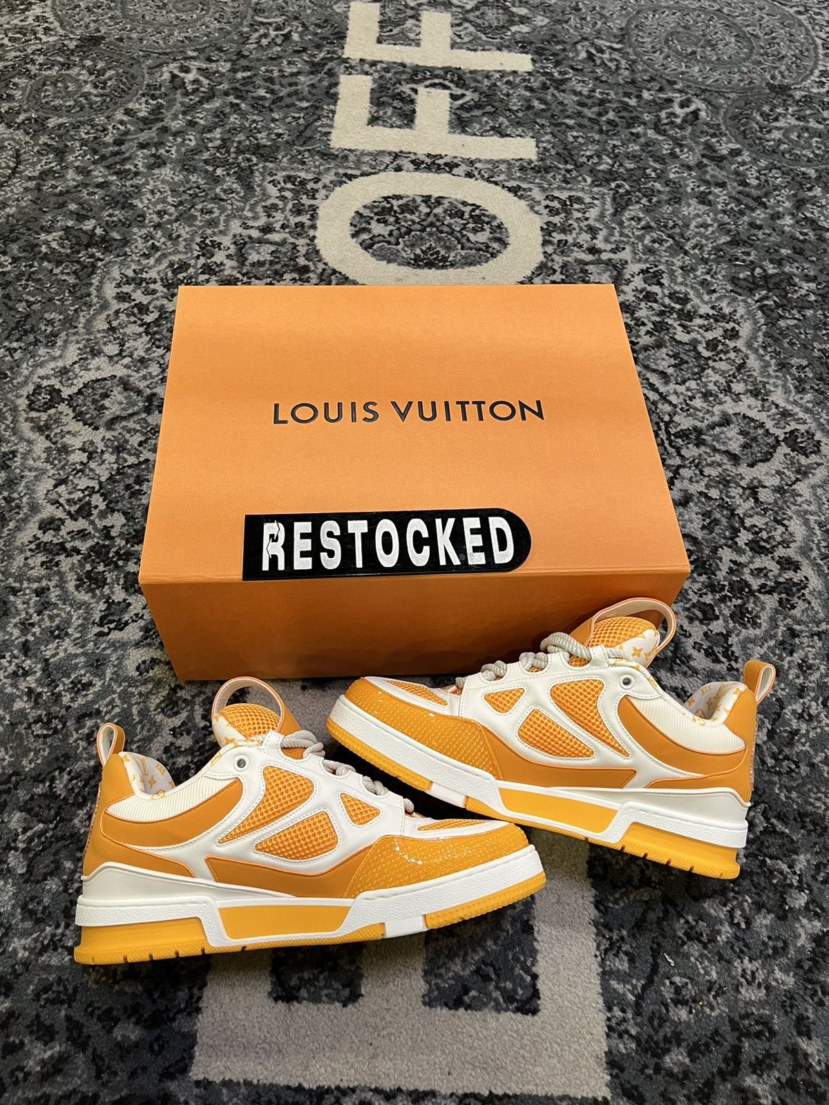 Louis Vuitton LV RARE Skate Sneaker Yellow Size US 8.5 / EU 41-42 - 2 Thumbnail