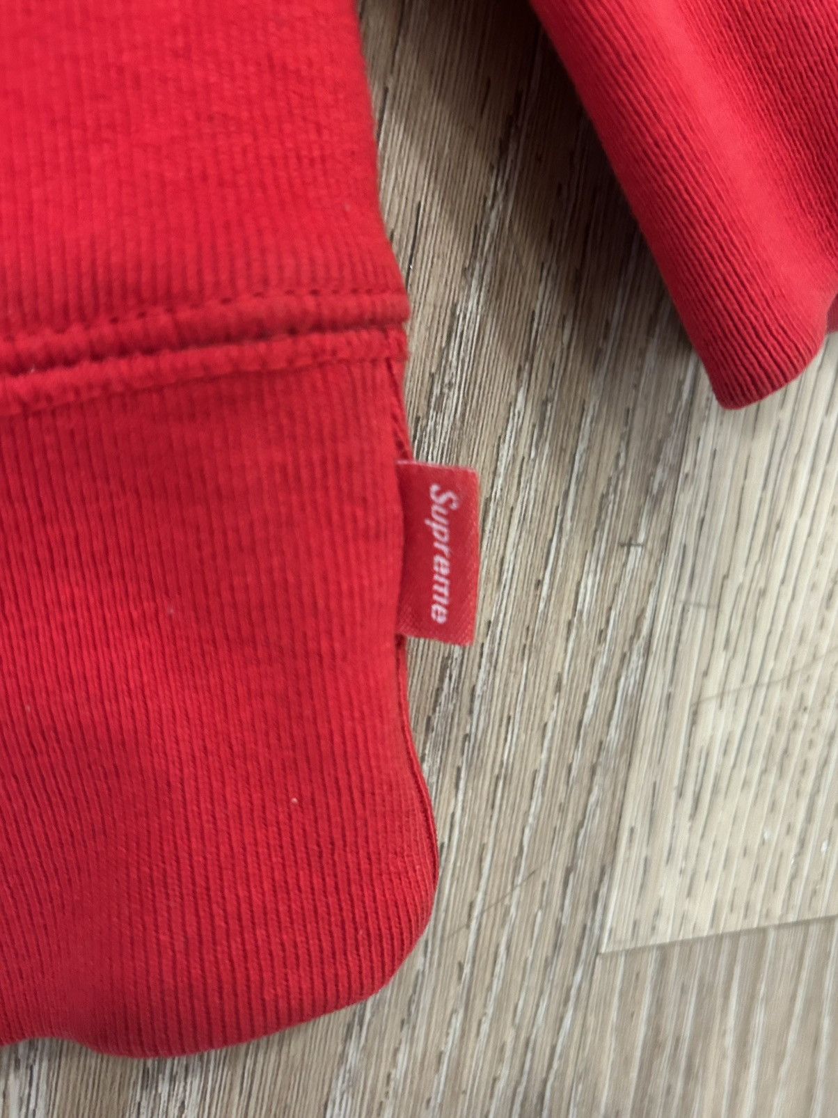Supreme Authentic Supreme Motion Logo Hooded Sweatshirt Red Medium Size US M / EU 48-50 / 2 - 5 Thumbnail