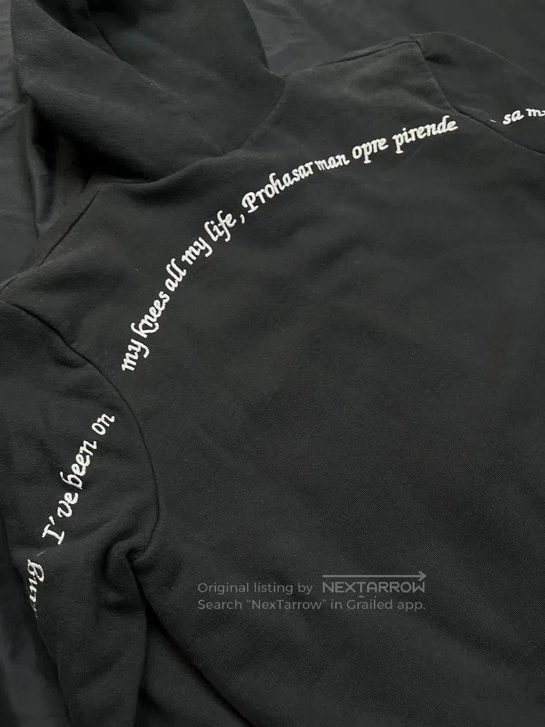 Vetements Vetements Back embroidered letter ninja hoodie Size US S / EU 44-46 / 1 - 6 Thumbnail