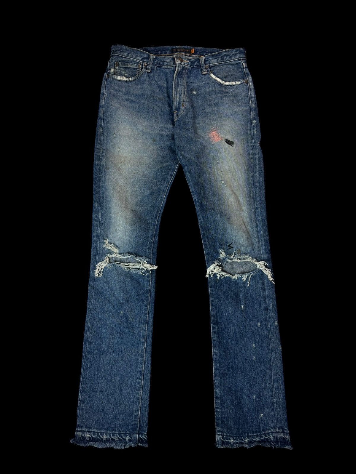 Undercover Undercover But Beautiful 58 Distressed Patchwork Denim Size US 30 / EU 46 - 1 Thumbnail