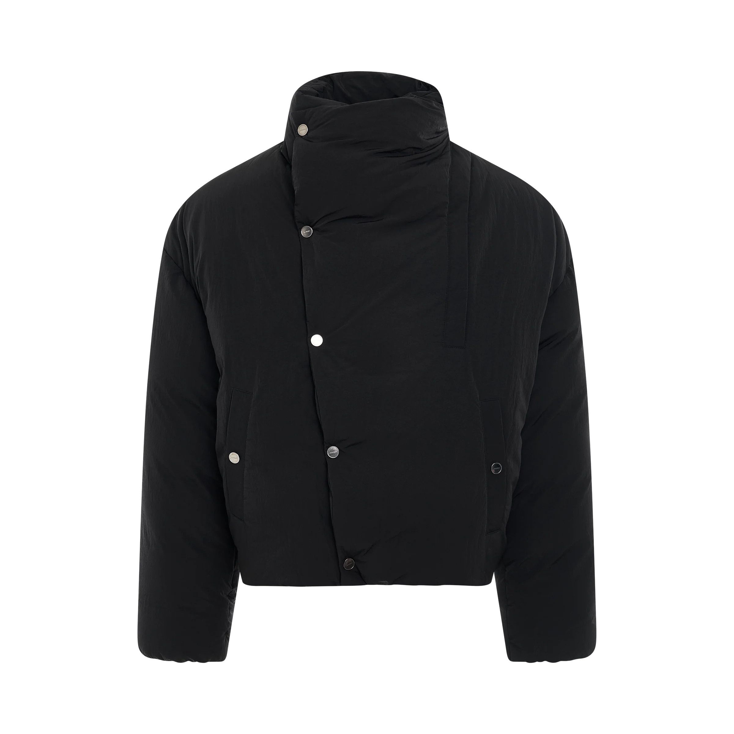 Jacquemus o1mris0824 Down Jacket in Black Size US L / EU 52-54 / 3 - 1 Thumbnail