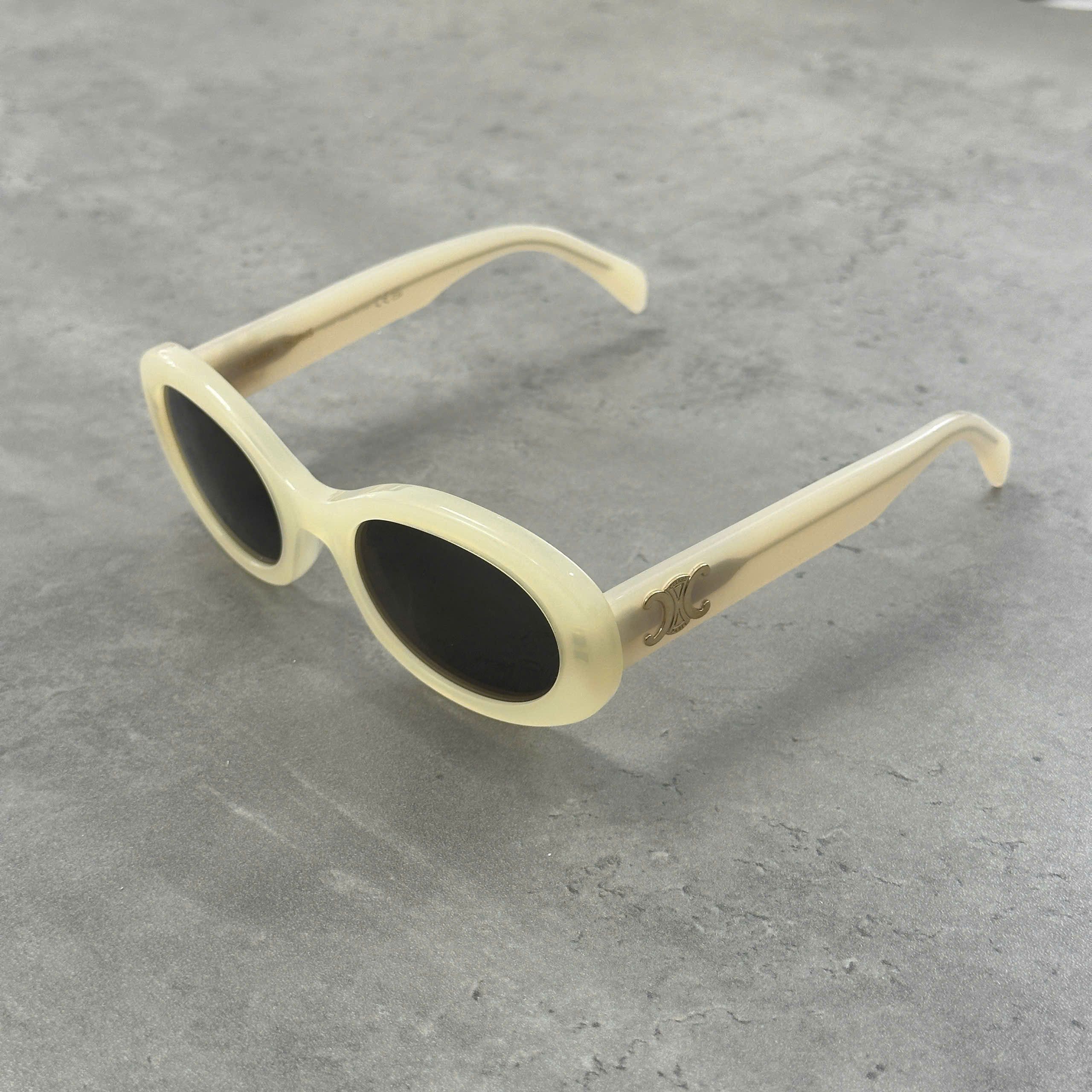 Celine CELINE Triomphe 01 Oval Sunglasses Size ONE SIZE - 1 Thumbnail