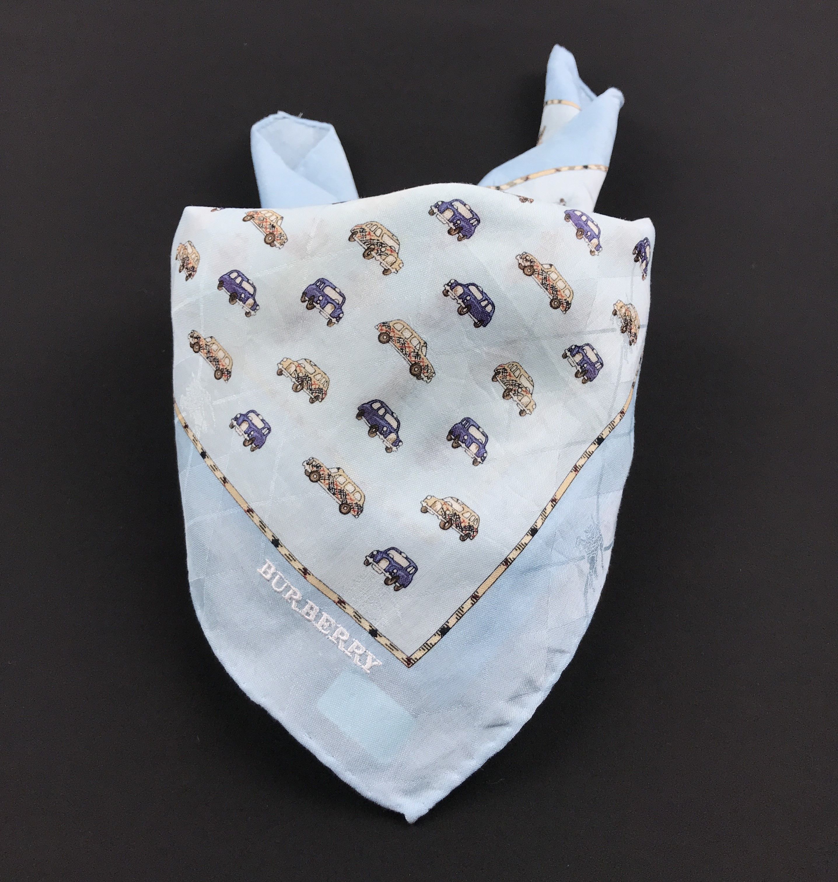 Burberry × Vintage Vintage Burberry Bandana Neckerchief Handkerchief Size ONE SIZE - 4 Thumbnail