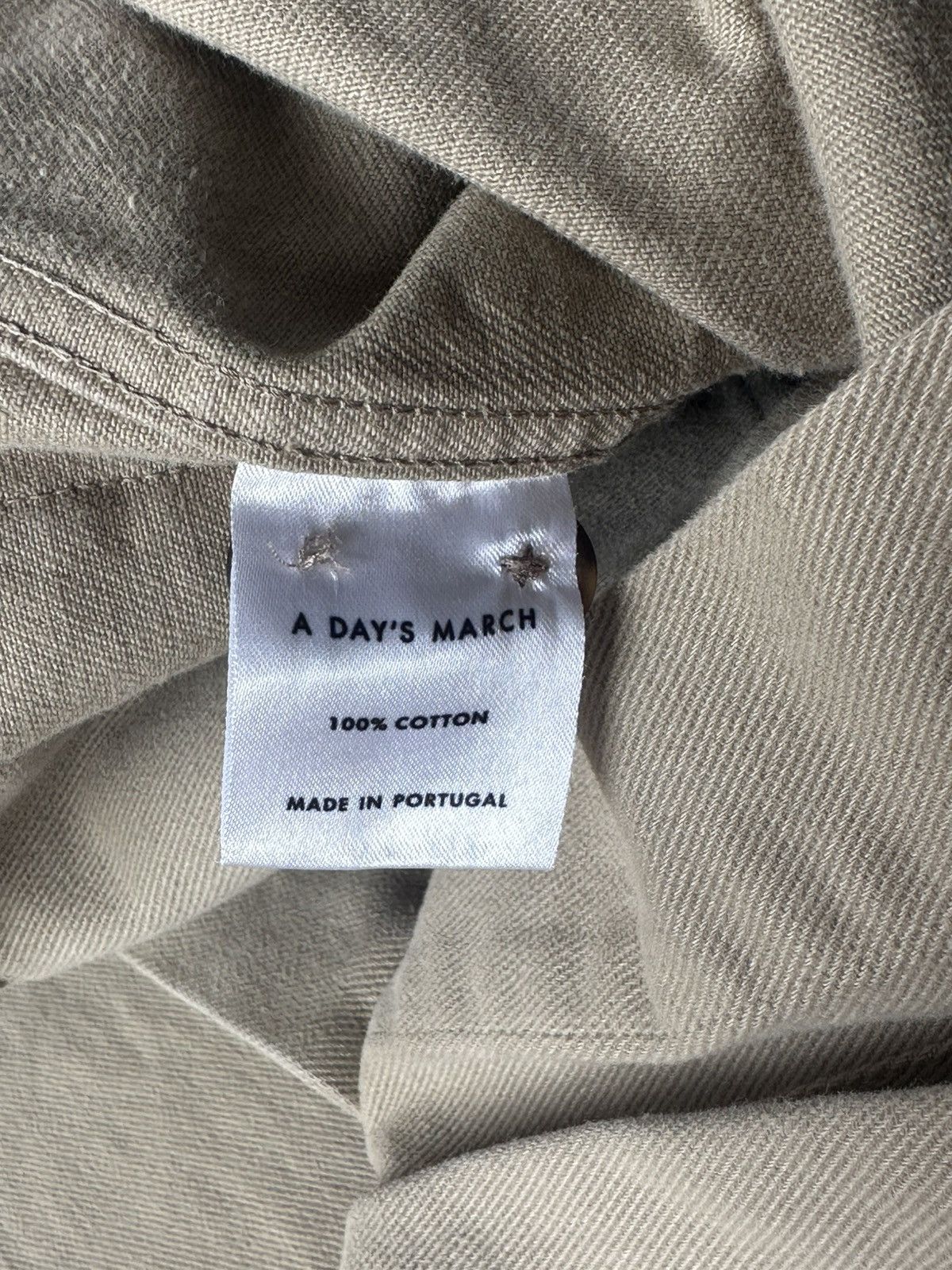 A Day's March ADM Langres Khaki Hunting Jacket Size US S / EU 44-46 / 1 - 4 Thumbnail