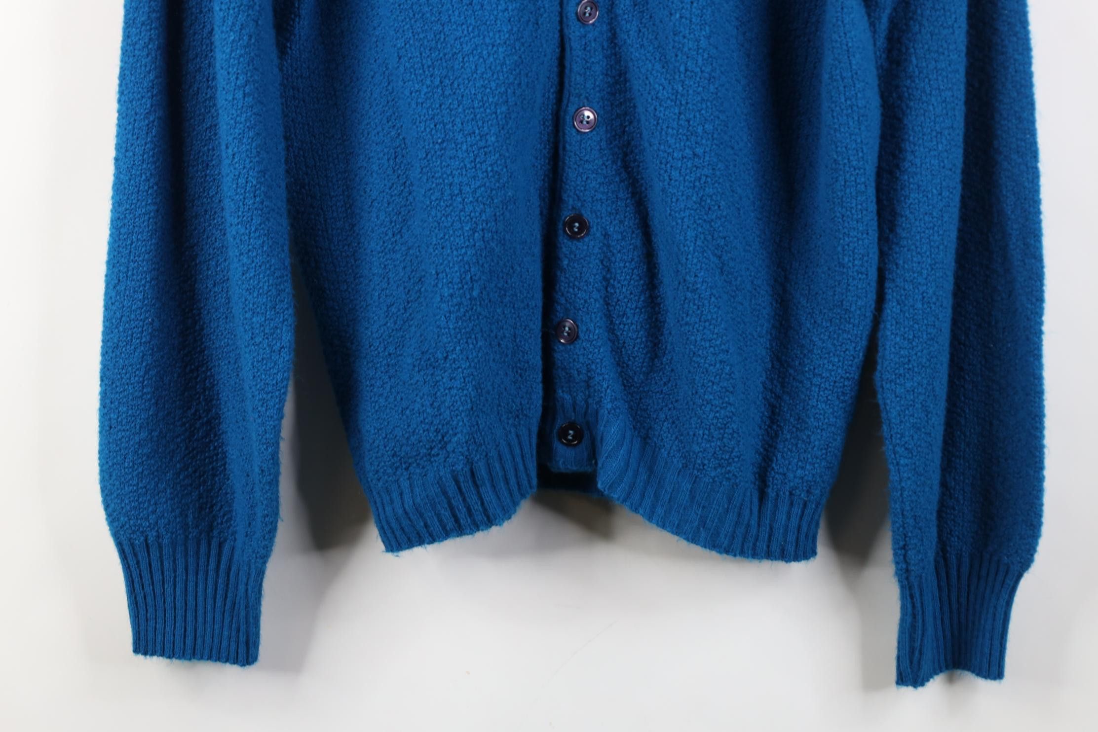 Vintage Vintage 60s Streetwear Knit Kurt Cobain Cardigan Sweater Size US M / EU 48-50 / 2 - 3 Thumbnail