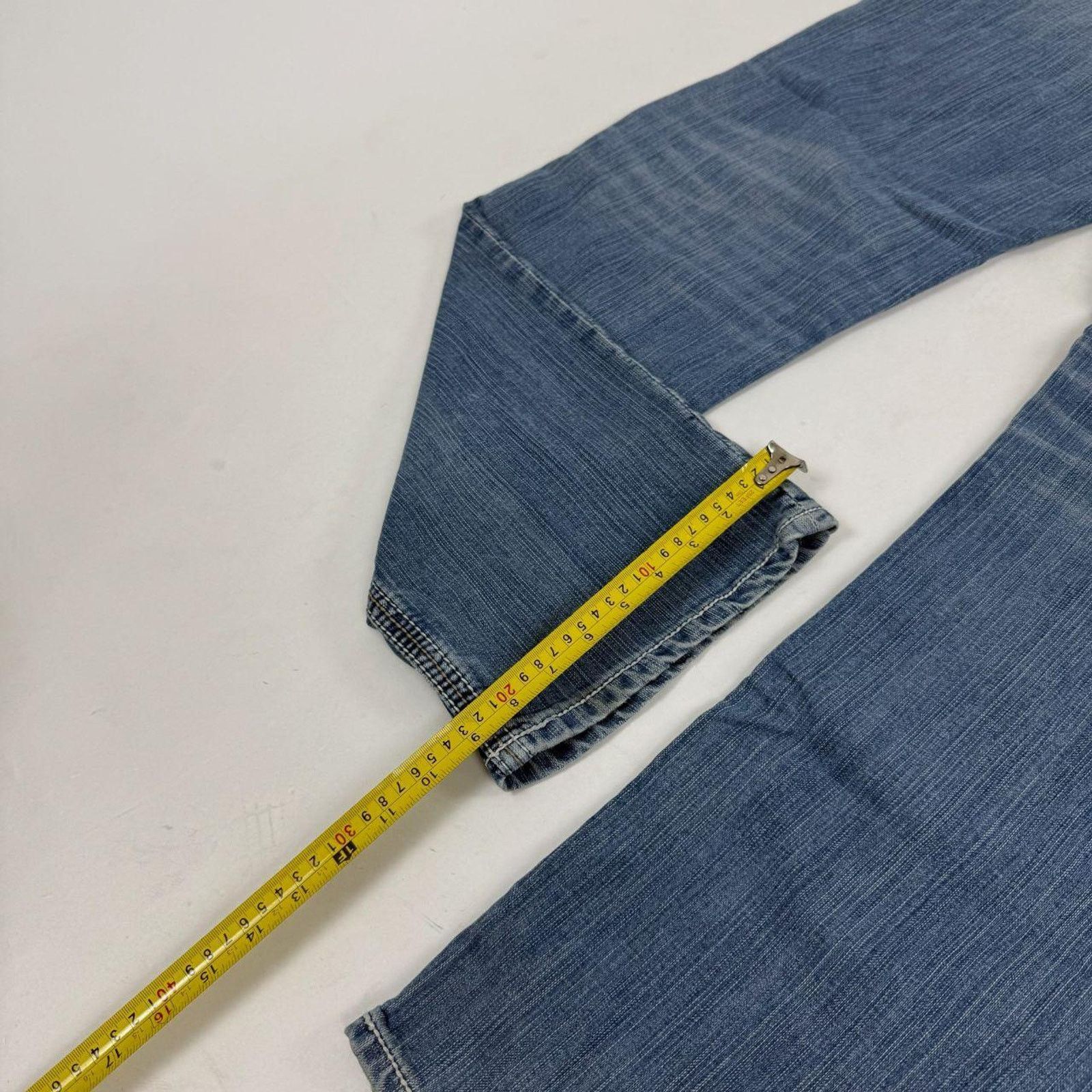 BKE × Japanese Brand × Vintage Vintage y2k rare cyber grunge baggy wide leg archive jeans Size US 36 / EU 52 - 4 Thumbnail