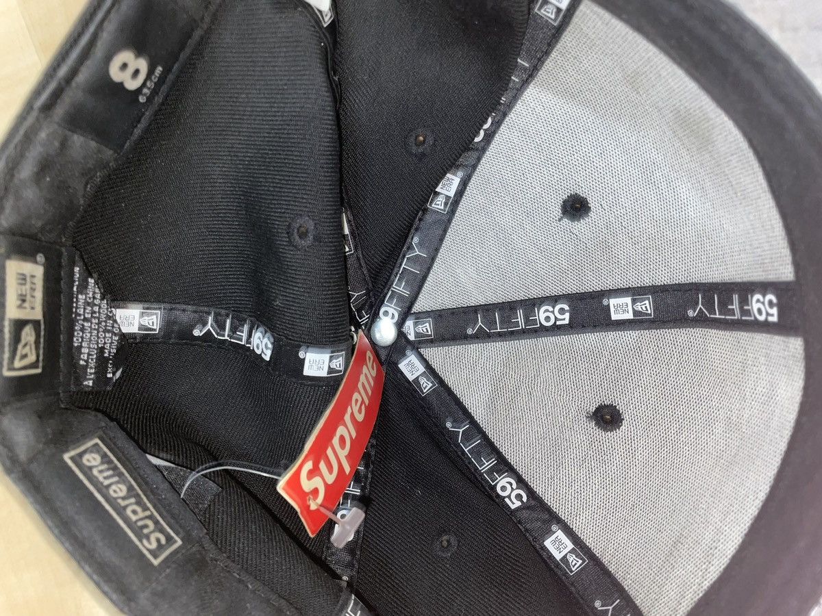 New Era × Supreme Supreme x New Era Cap Black Size ONE SIZE - 5 Thumbnail