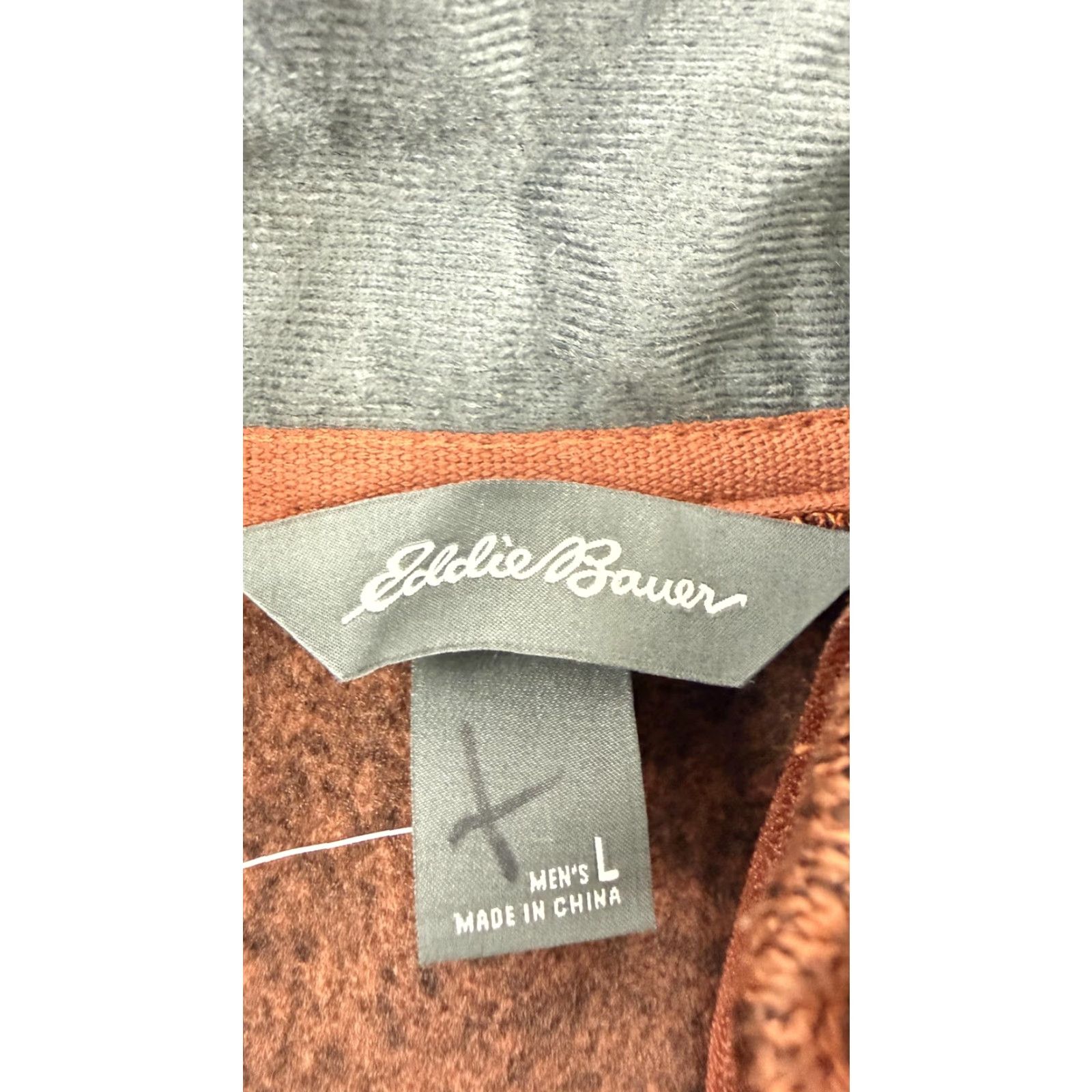 Eddie Bauer Eddie Bauer Sweater Mens Large Brown Fleece 1/4 Zip Mock Neck Pullover Outdoor Size US L / EU 52-54 / 3 - 5 Thumbnail
