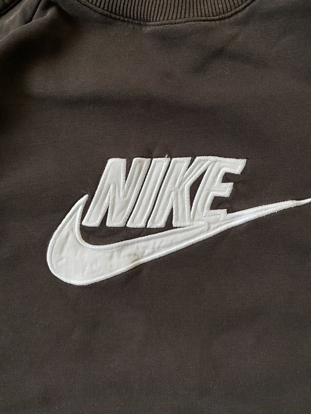 Nike NIKE VINTAGE CENTER LOGO OVERSIZE DISTRESSED FADED SWEATSHIR Size US L / EU 52-54 / 3 - 3 Thumbnail